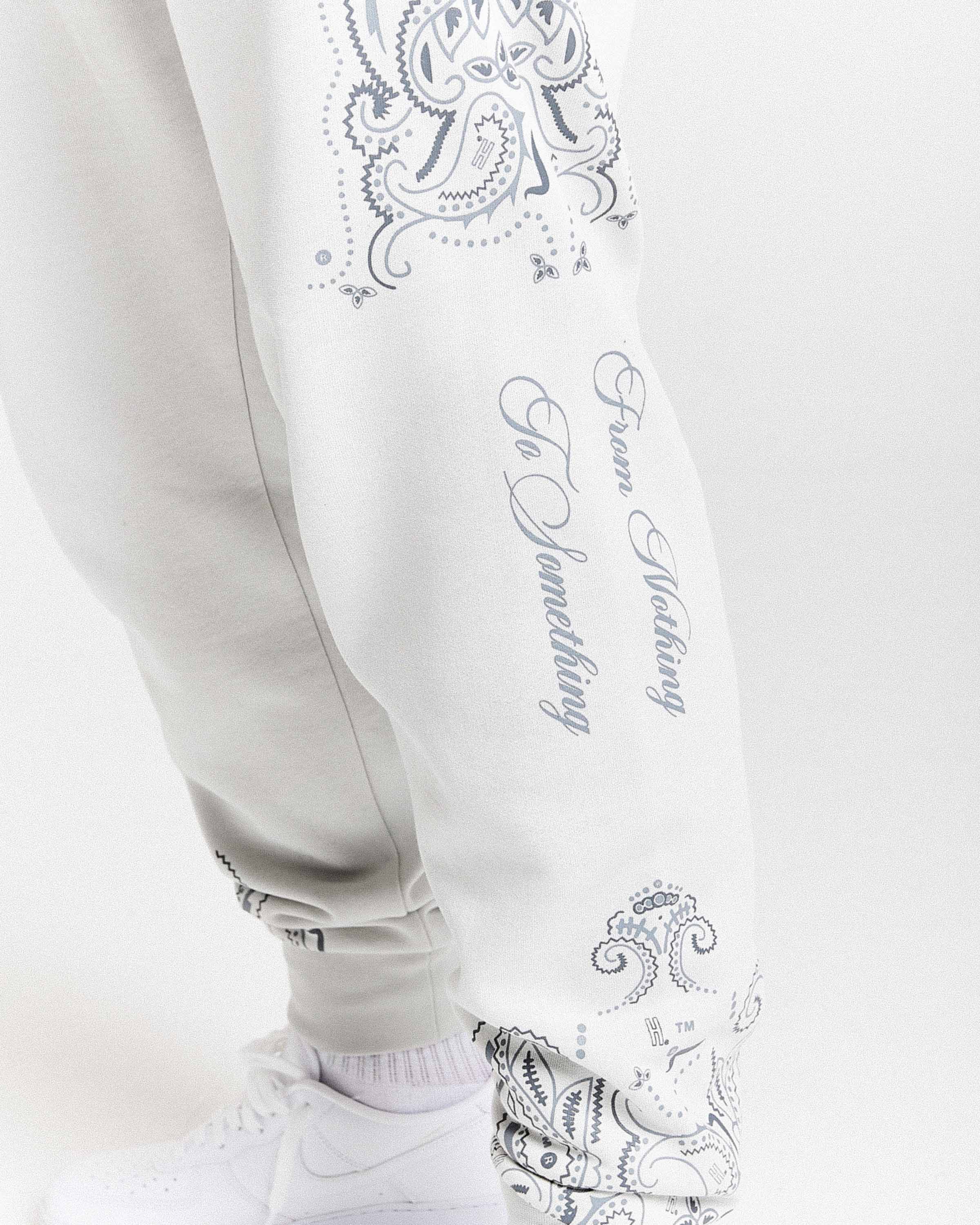 Motif Joggers - Light Grey/Black - Image 4