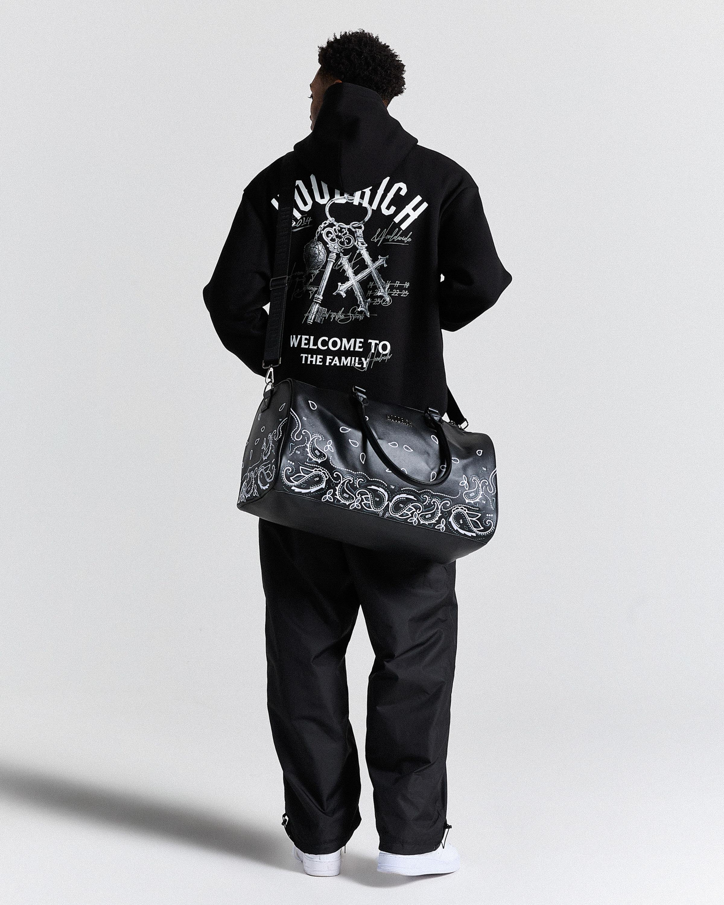 Motif Holdall - Black/White - Image 4