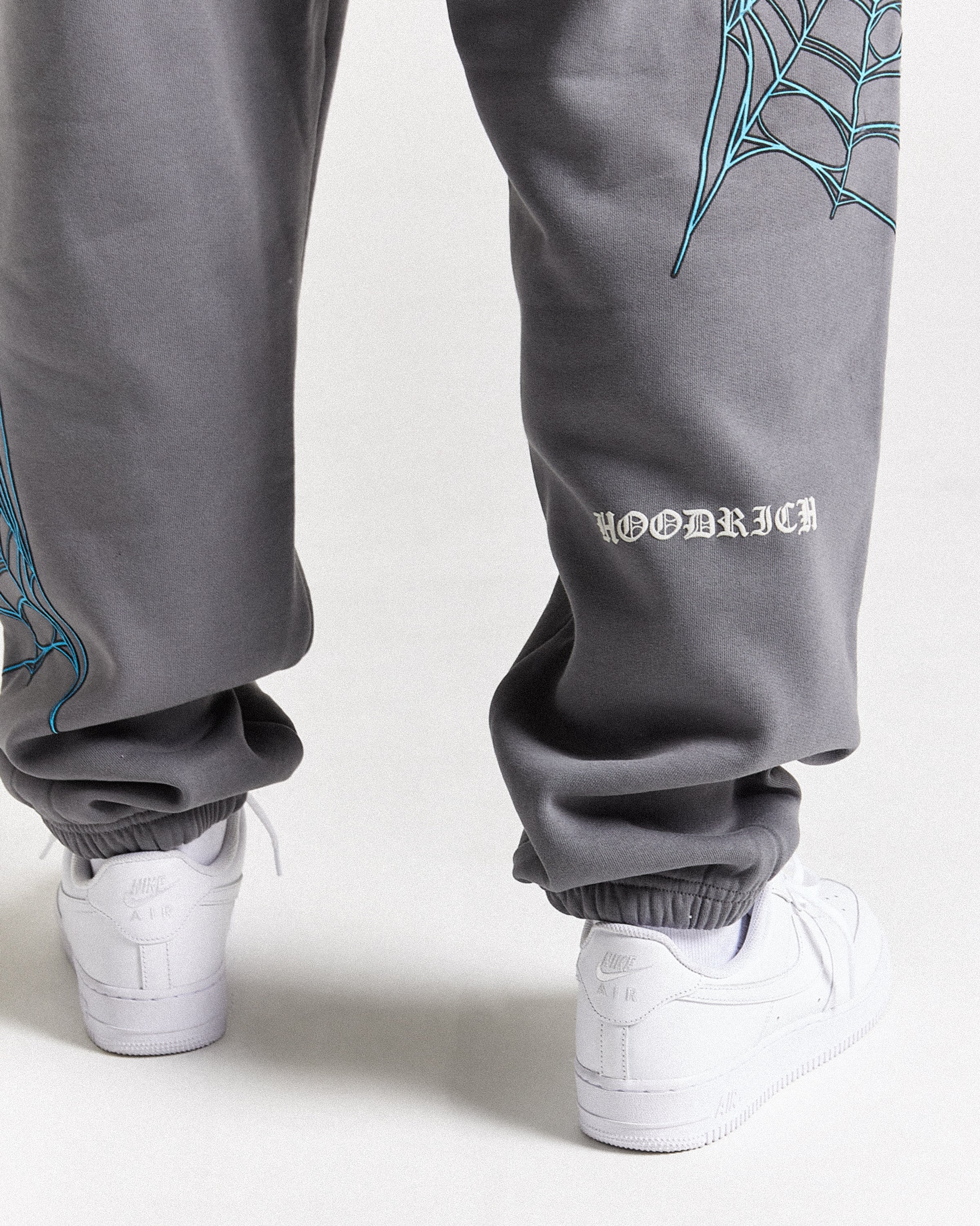 Cross Oversized Joggers - Grey/Blue - Image 5