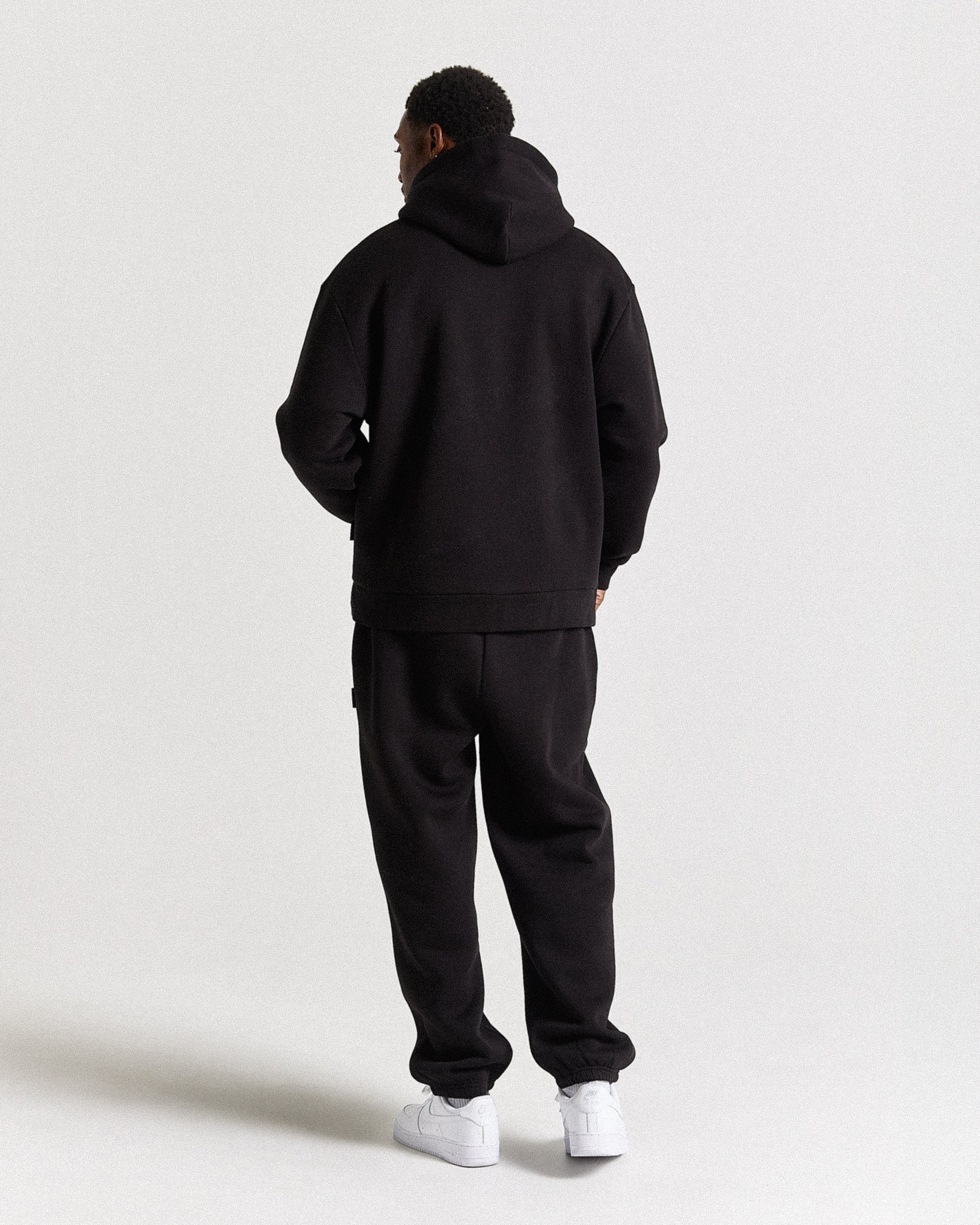 Midnight Oversized Hoodie - Black/Chromatic - Image 5