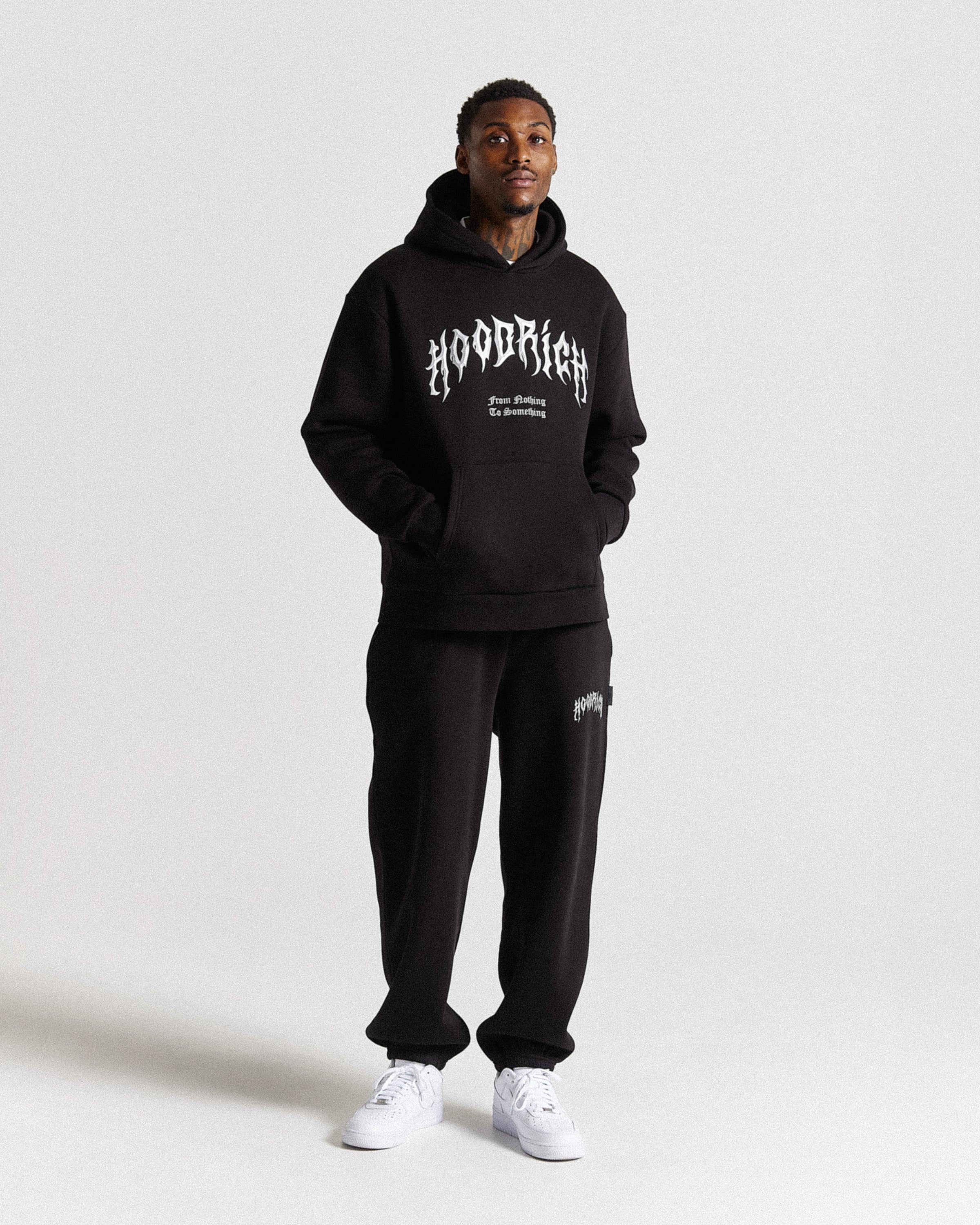 Midnight Oversized Hoodie - Black/Chromatic - Image 6