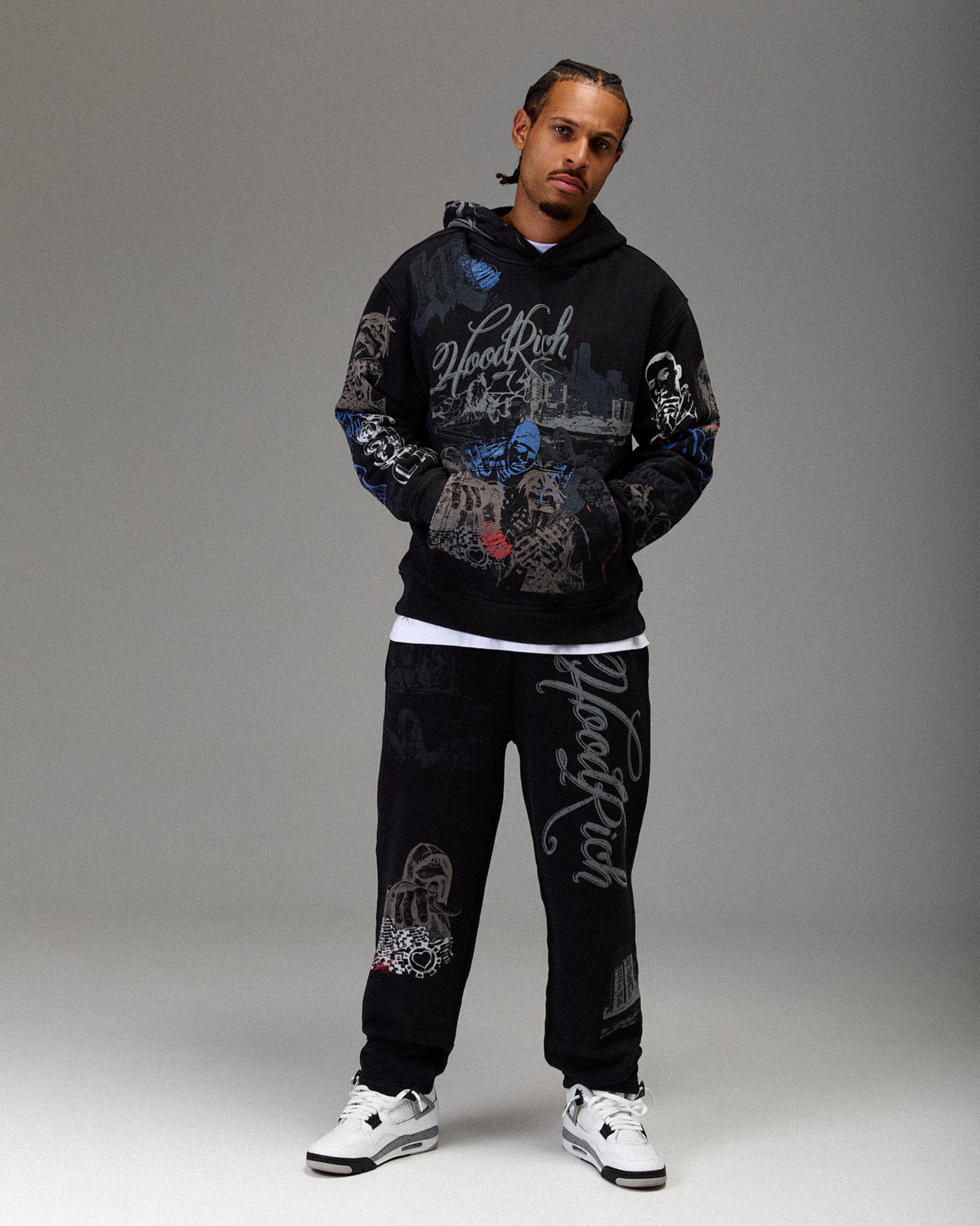 The Winner's Circle Oversized Jogger - Black Wash - Image 6