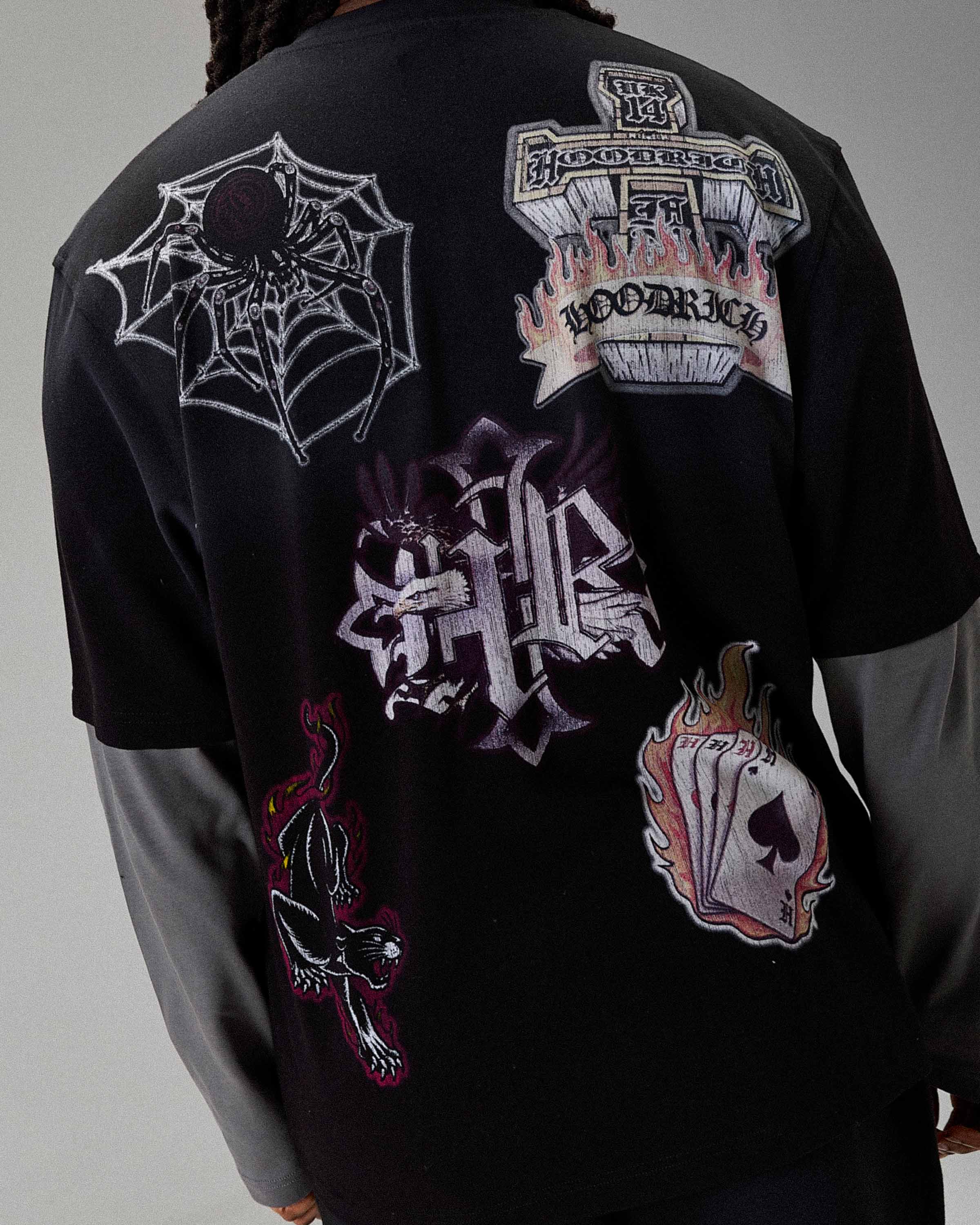 The Winner's Circle Phase Oversized Long Sleeve T-Shirt - Black - Image 5