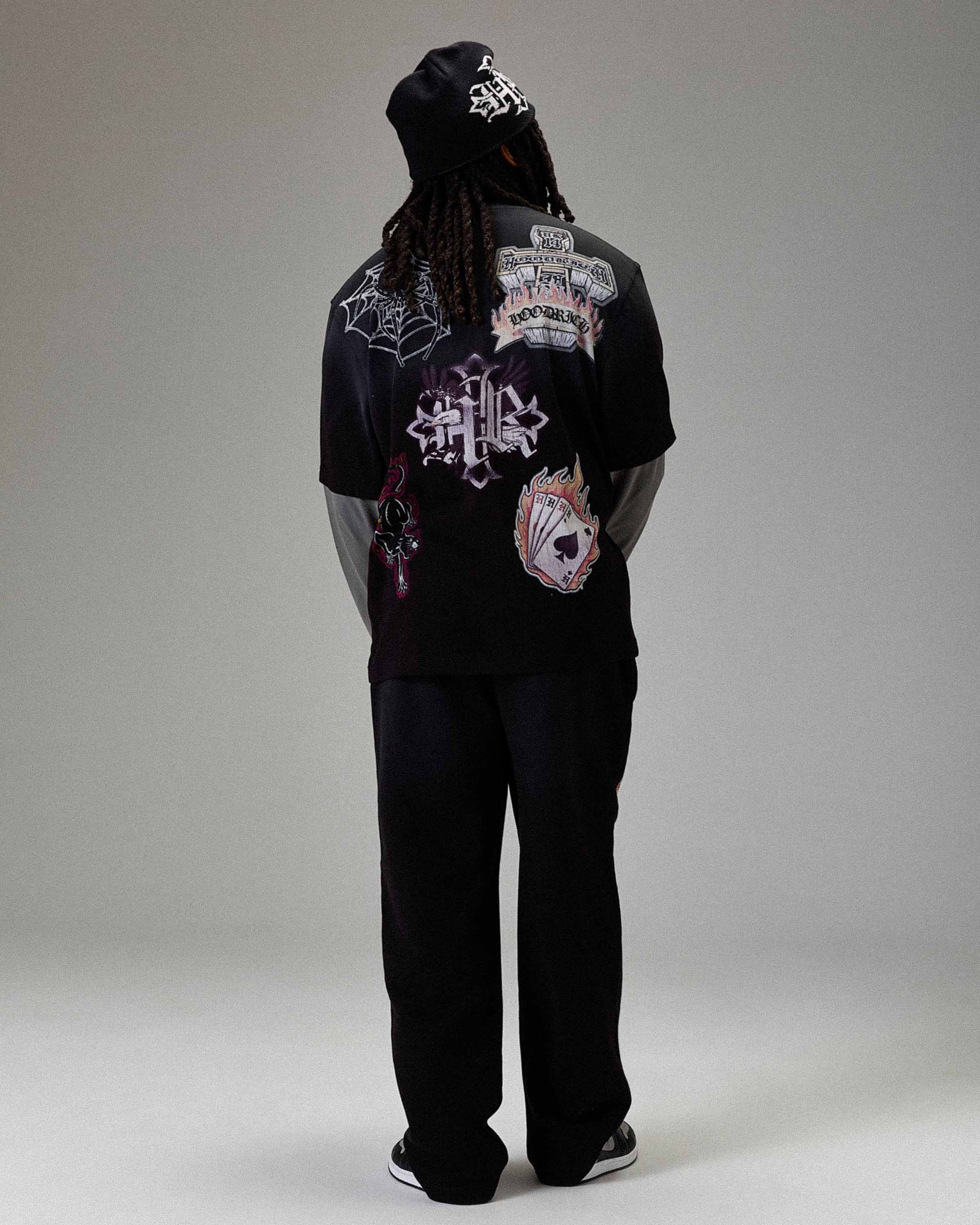 The Winner's Circle Phase Oversized Long Sleeve T-Shirt - Black - Image 6