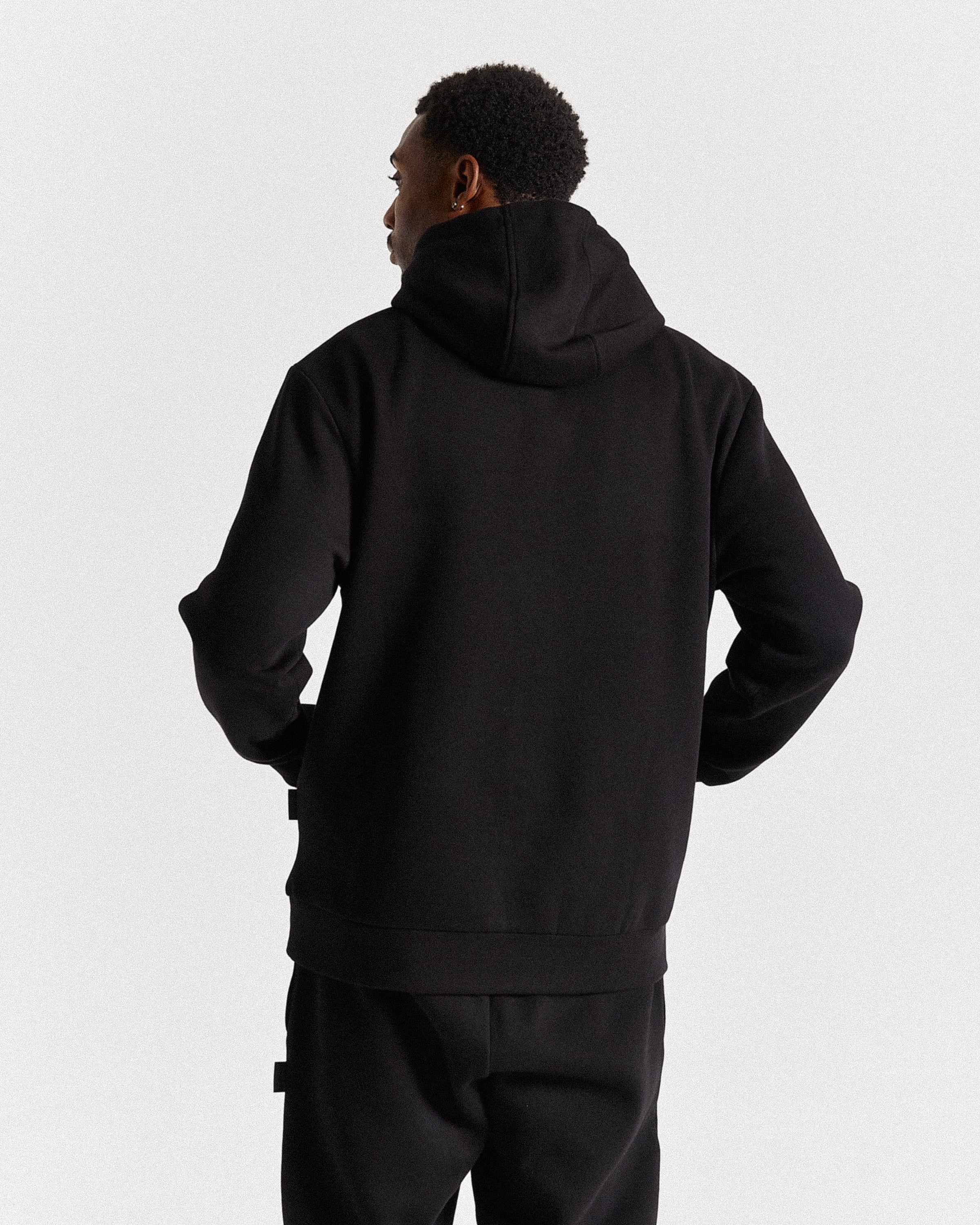 Pacific Hoodie - Black/White/Grey/Blue - Image 2
