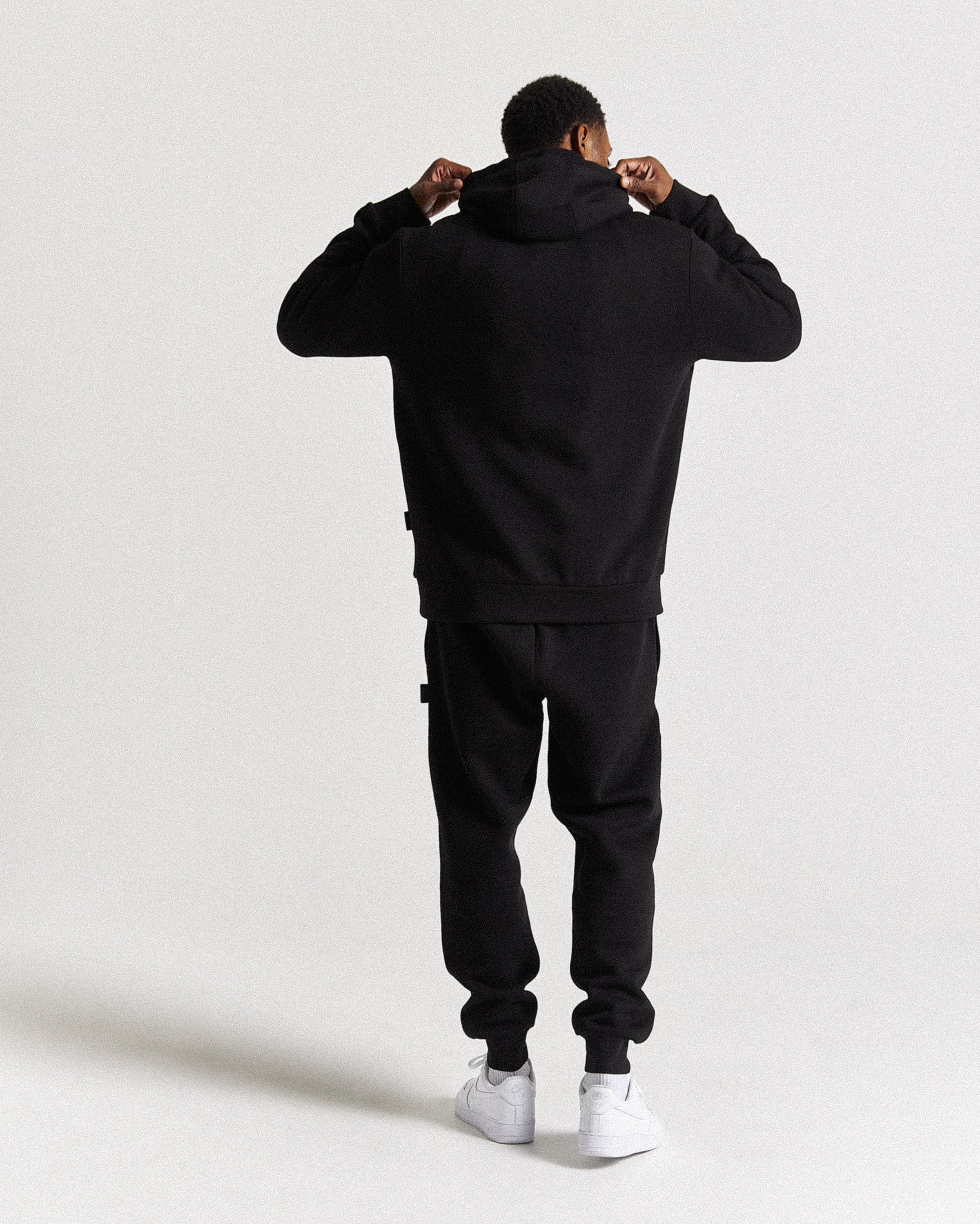 Pacific Hoodie - Black/White/Grey/Blue - Image 7
