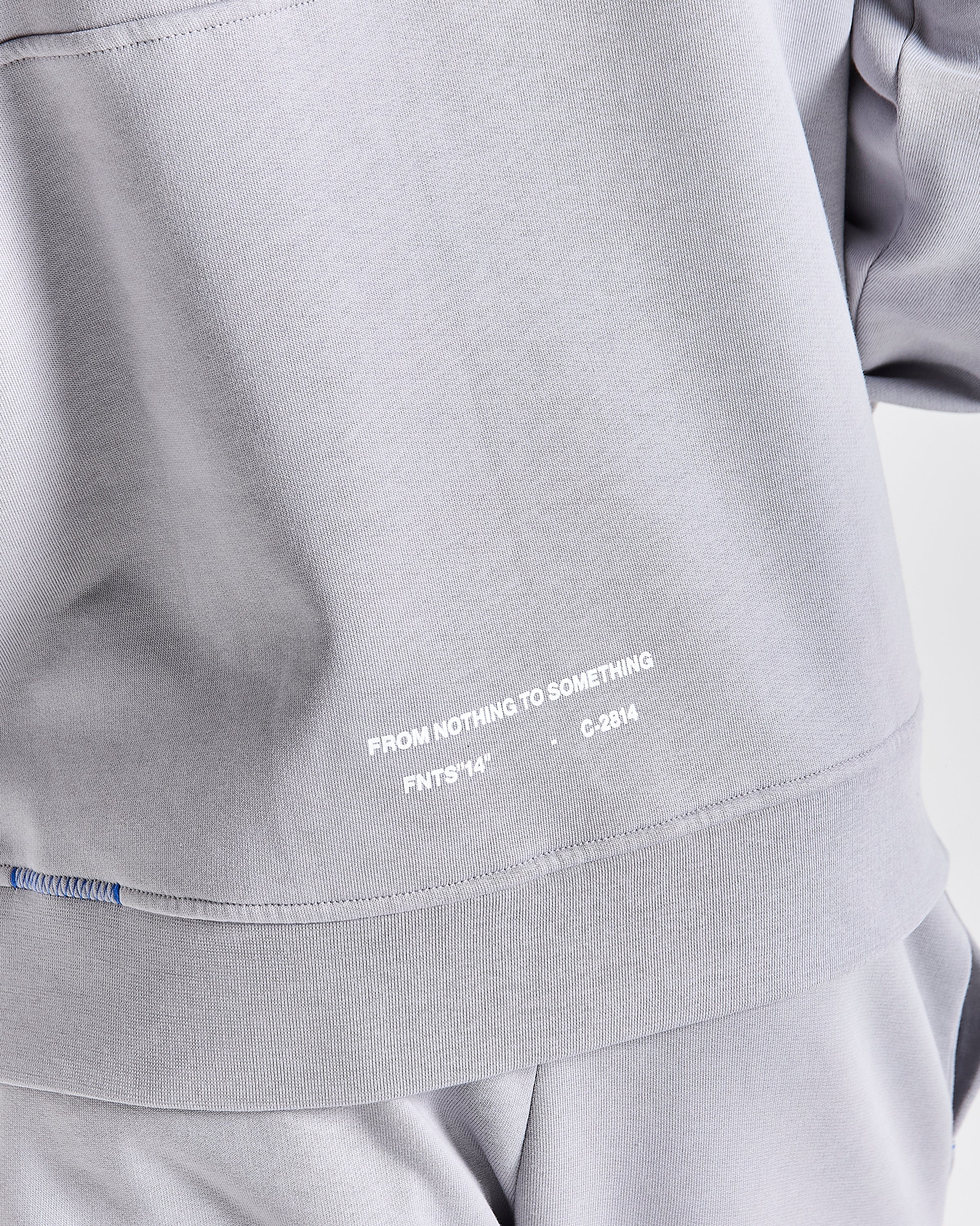 Blend Hoodie - Grey/Black/Blue - Image 9