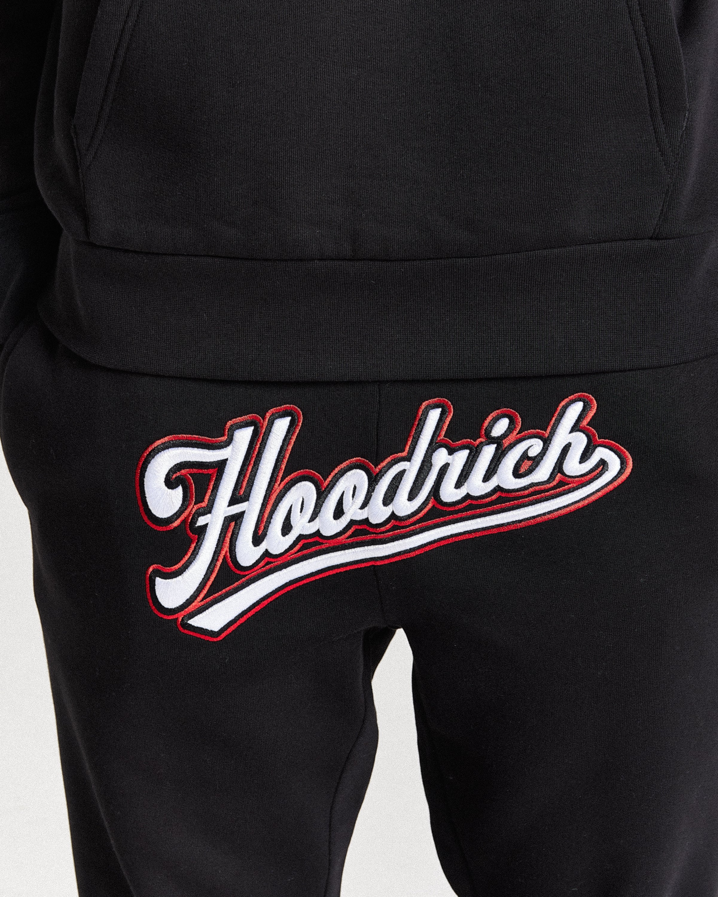 Stadium Jogger - Black/White/Red - Image 4