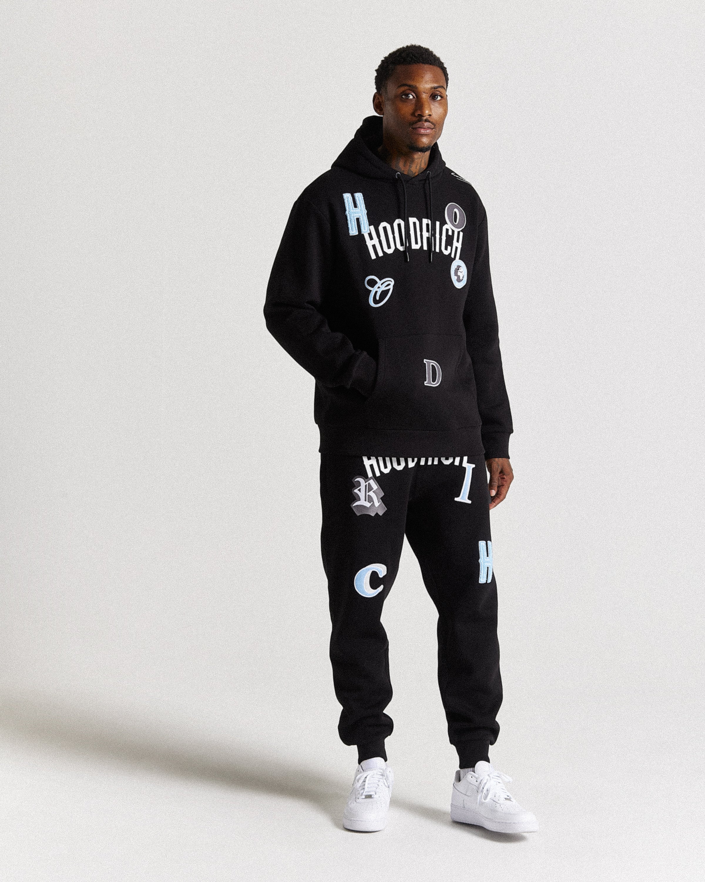Pacific Jogger - Black/White/Grey/Blue - Image 2