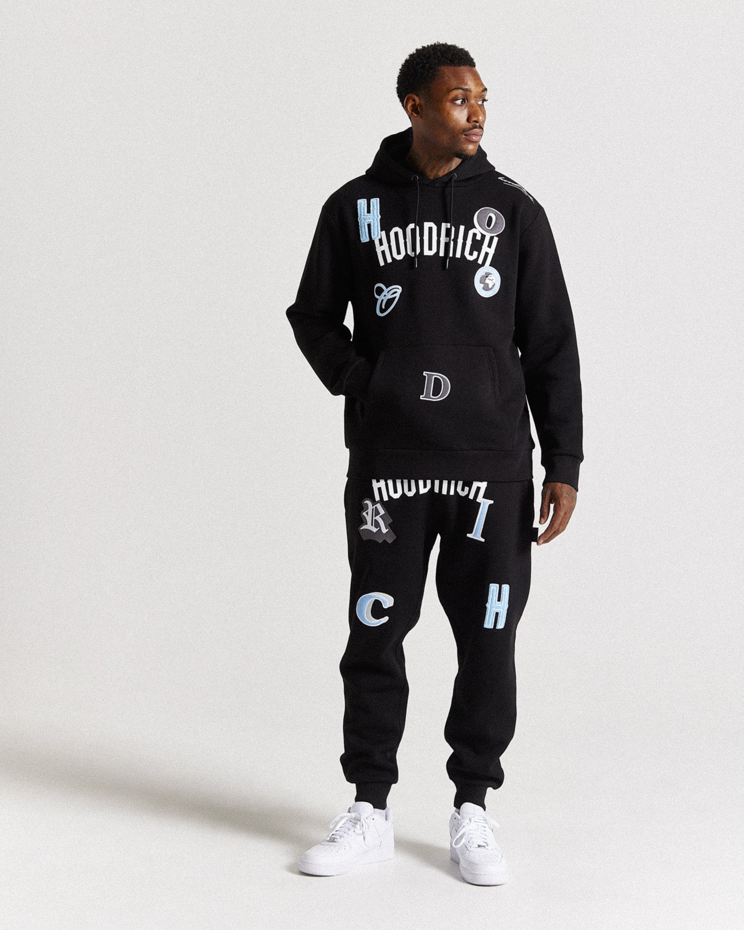 Pacific Jogger - Black/White/Grey/Blue - Image 3