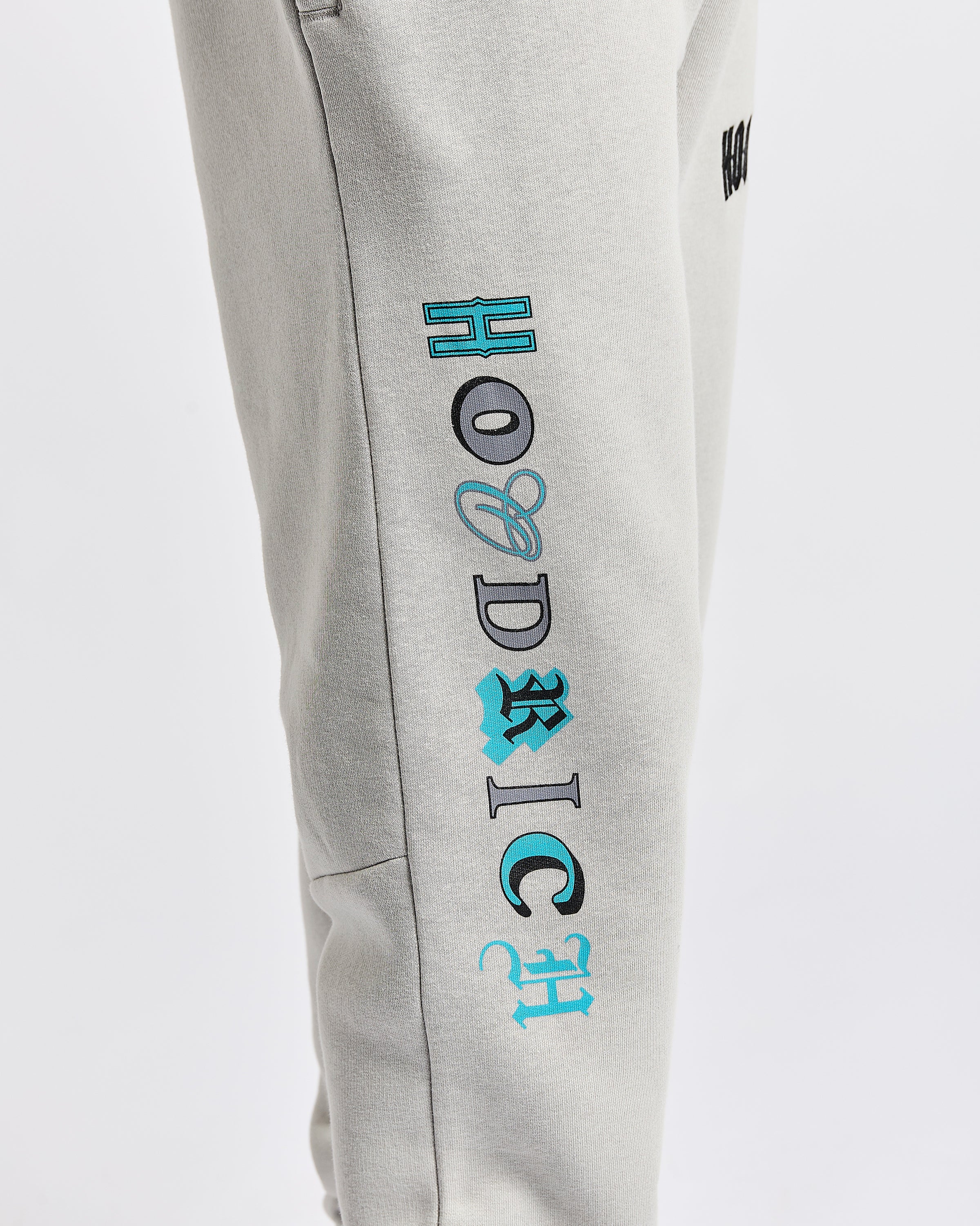 Heat Jogger - Light Grey/Black/Blue - Image 7