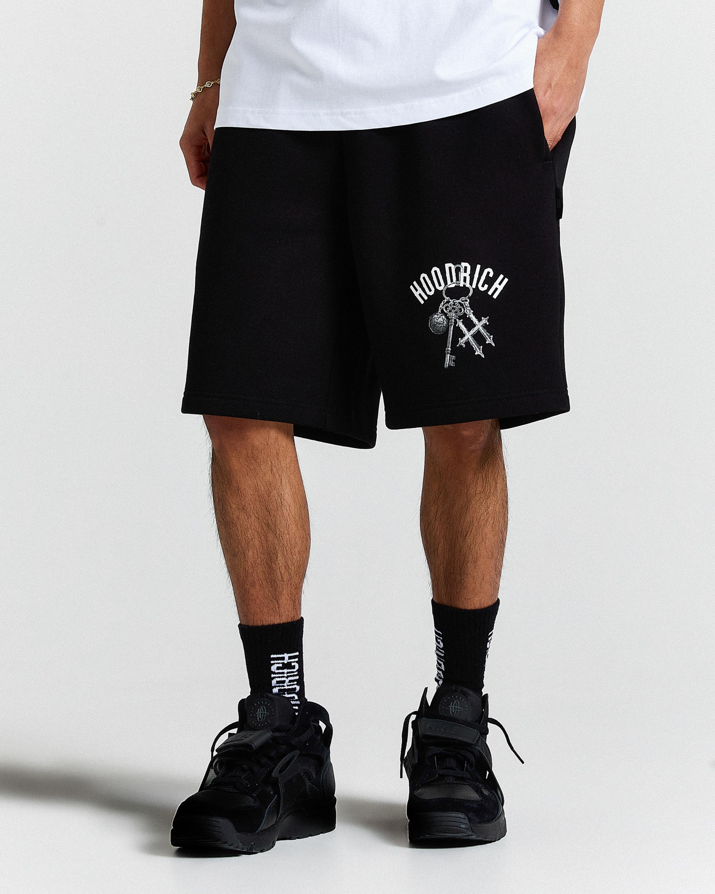 Rite Oversized Shorts - Black/White