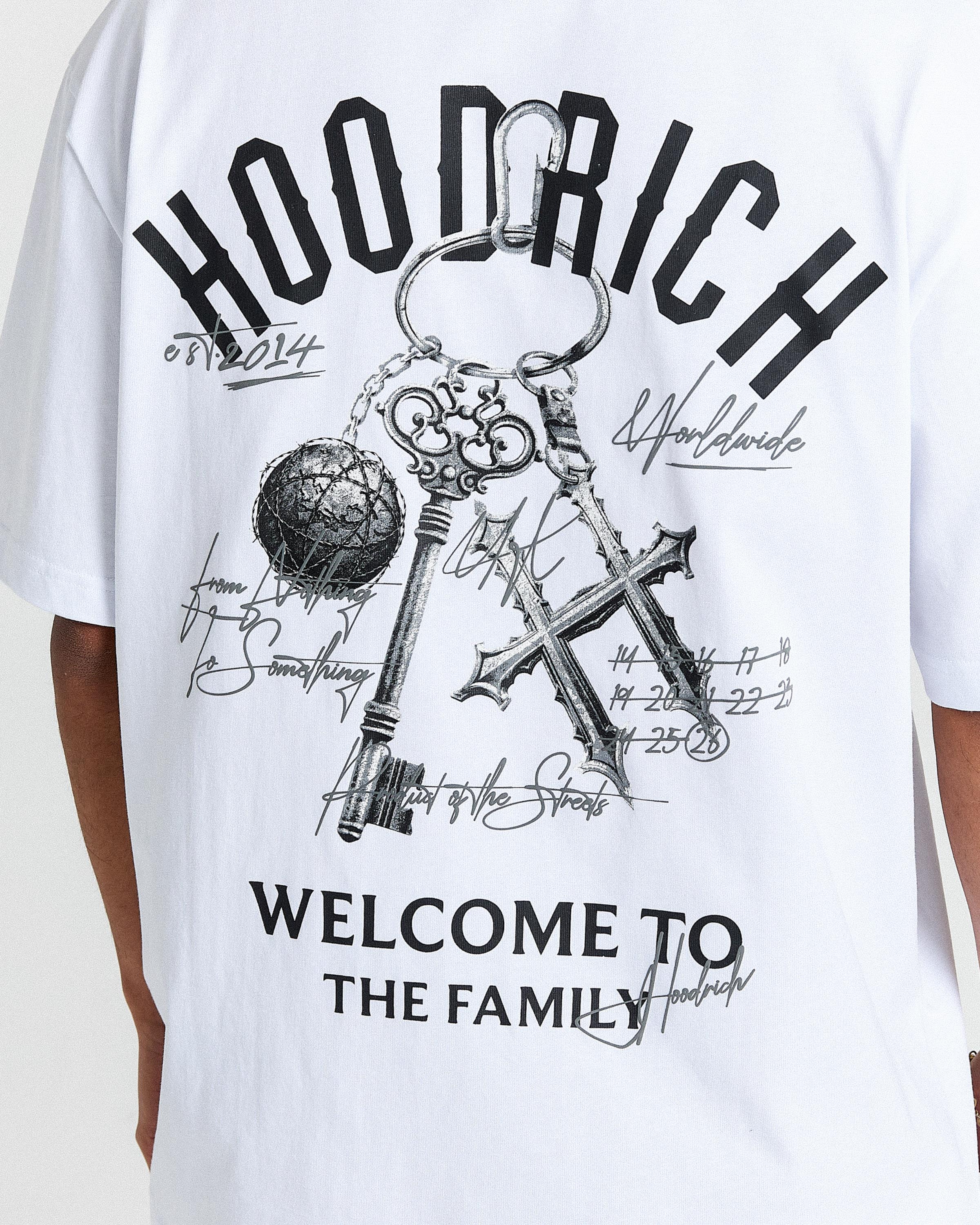 Rite Oversized T-Shirt - White/Black - Image 3
