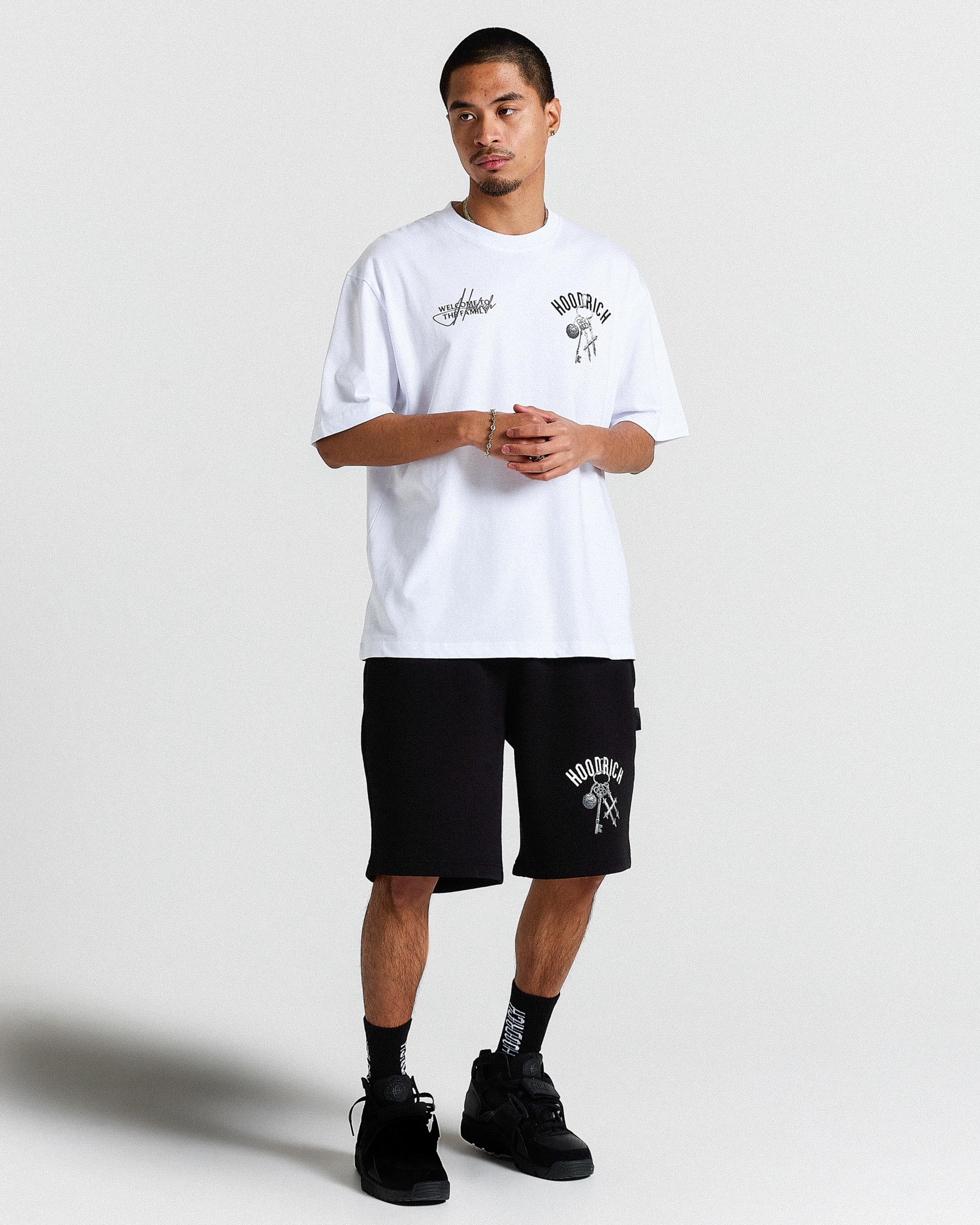 Rite Oversized T-Shirt - White/Black - Image 6