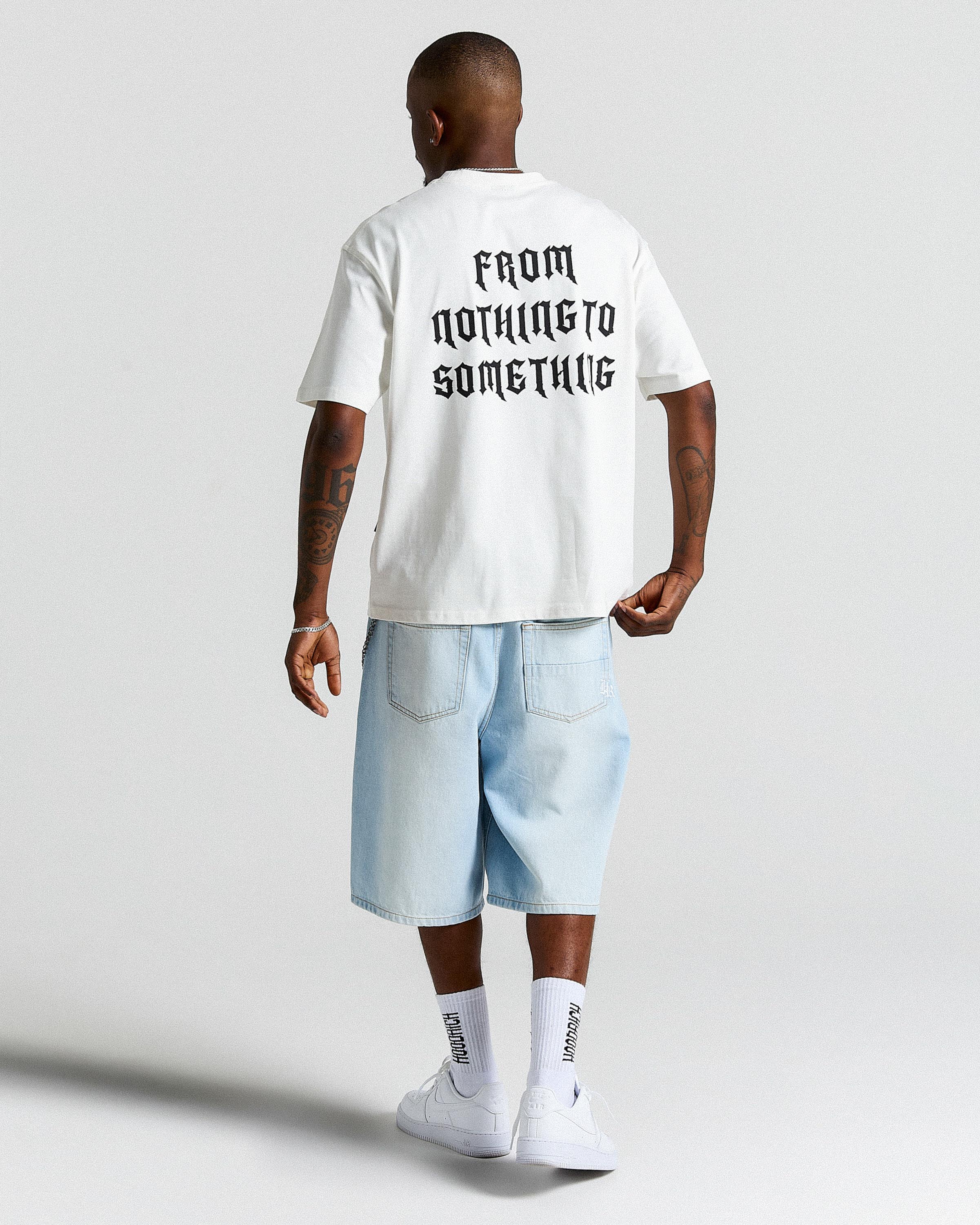 Ritual Denim Jorts - Blue Wash - Image 4