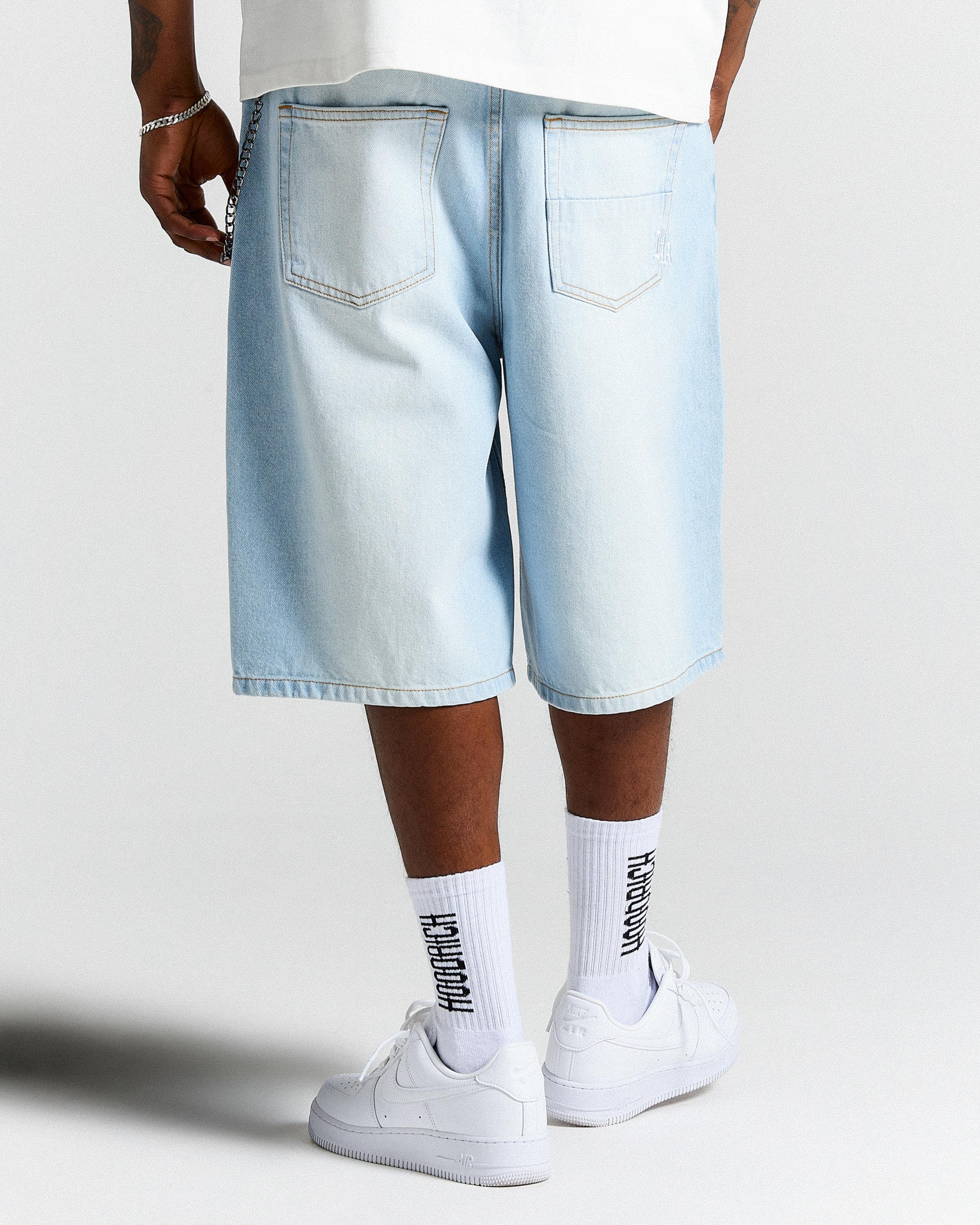 Ritual Denim Jorts - Blue Wash - Image 5