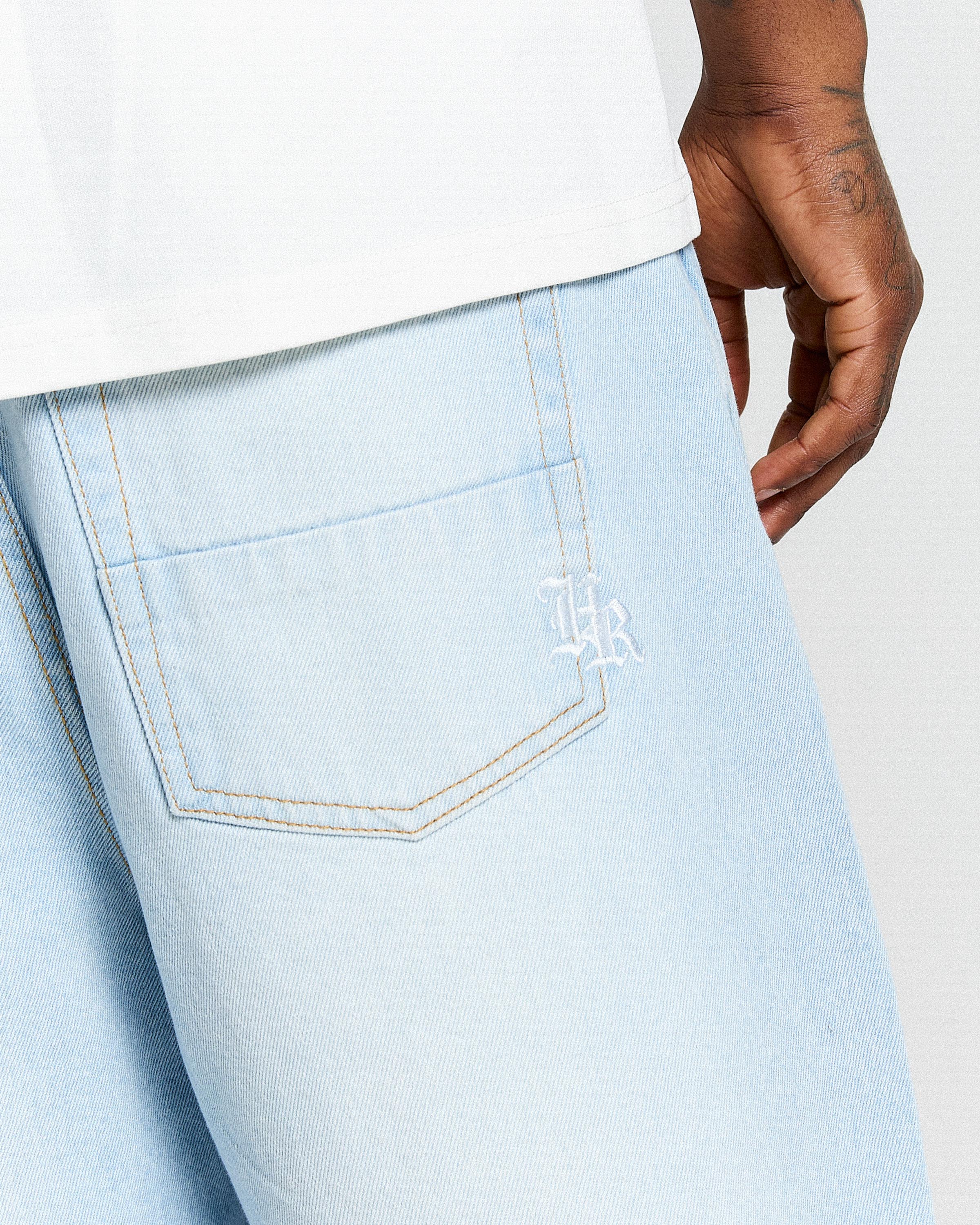 Ritual Denim Jorts - Blue Wash - Image 6