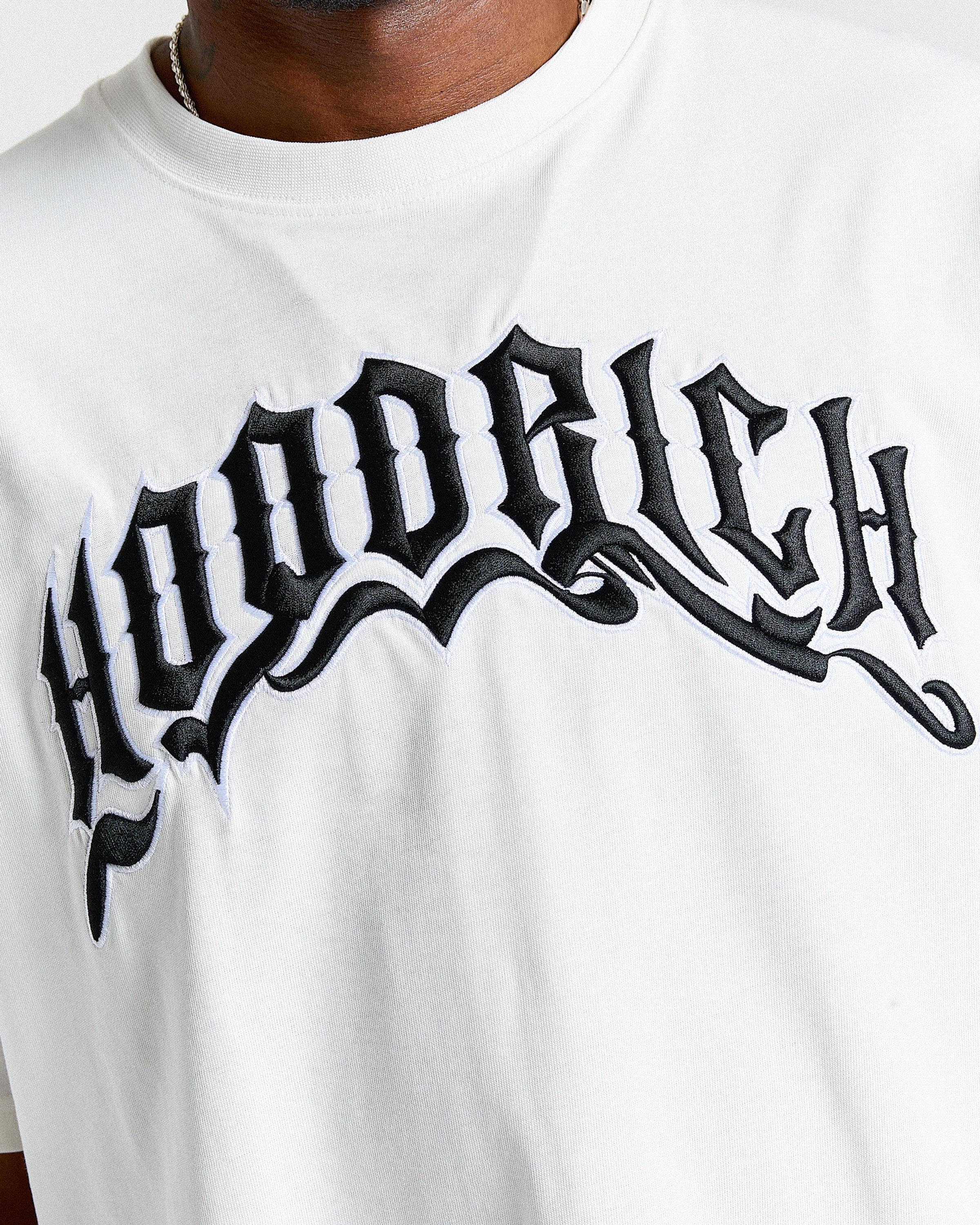 Ritual Oversized T-Shirt - White/Black - Image 4