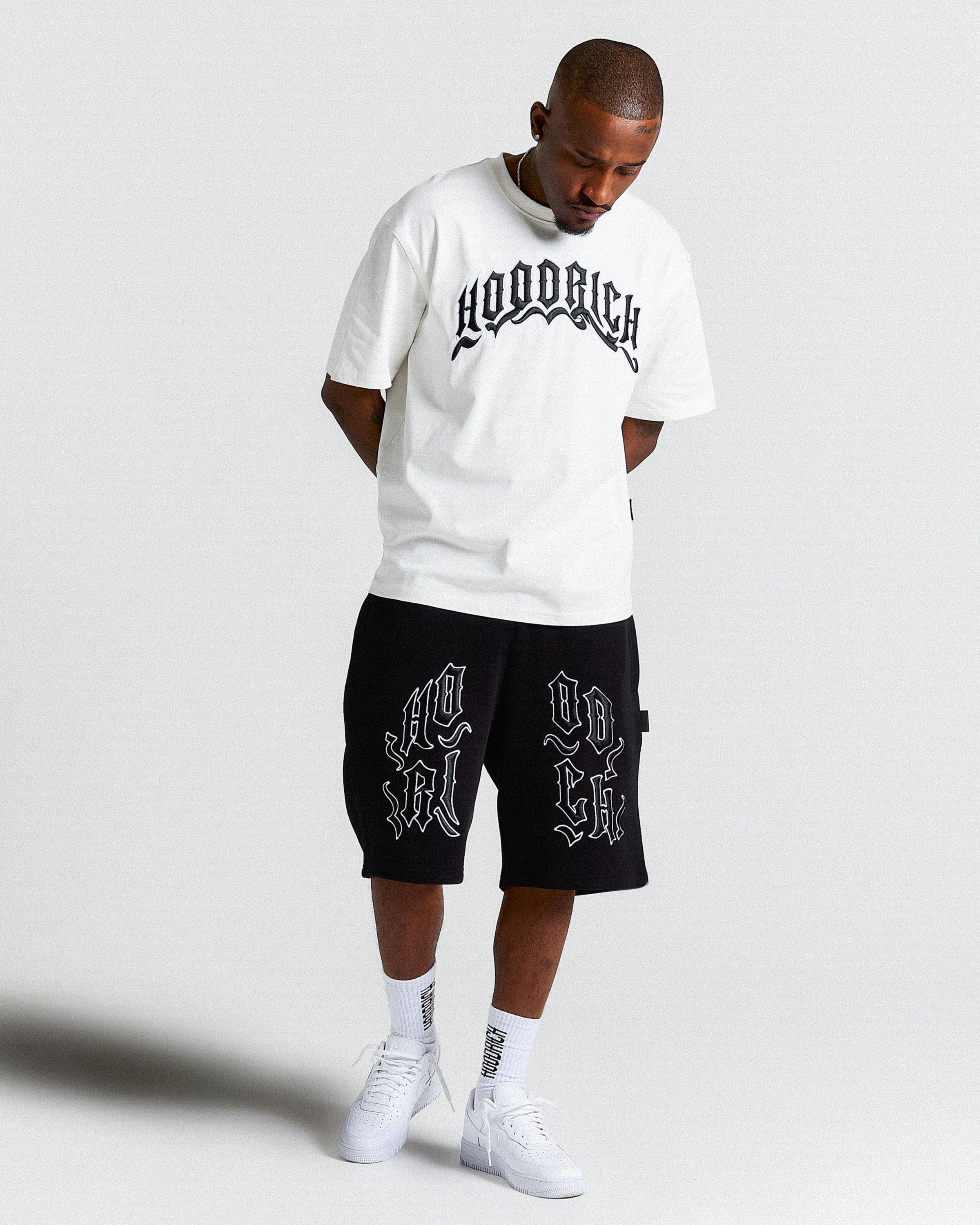 Ritual Oversized T-Shirt - White/Black - Image 8
