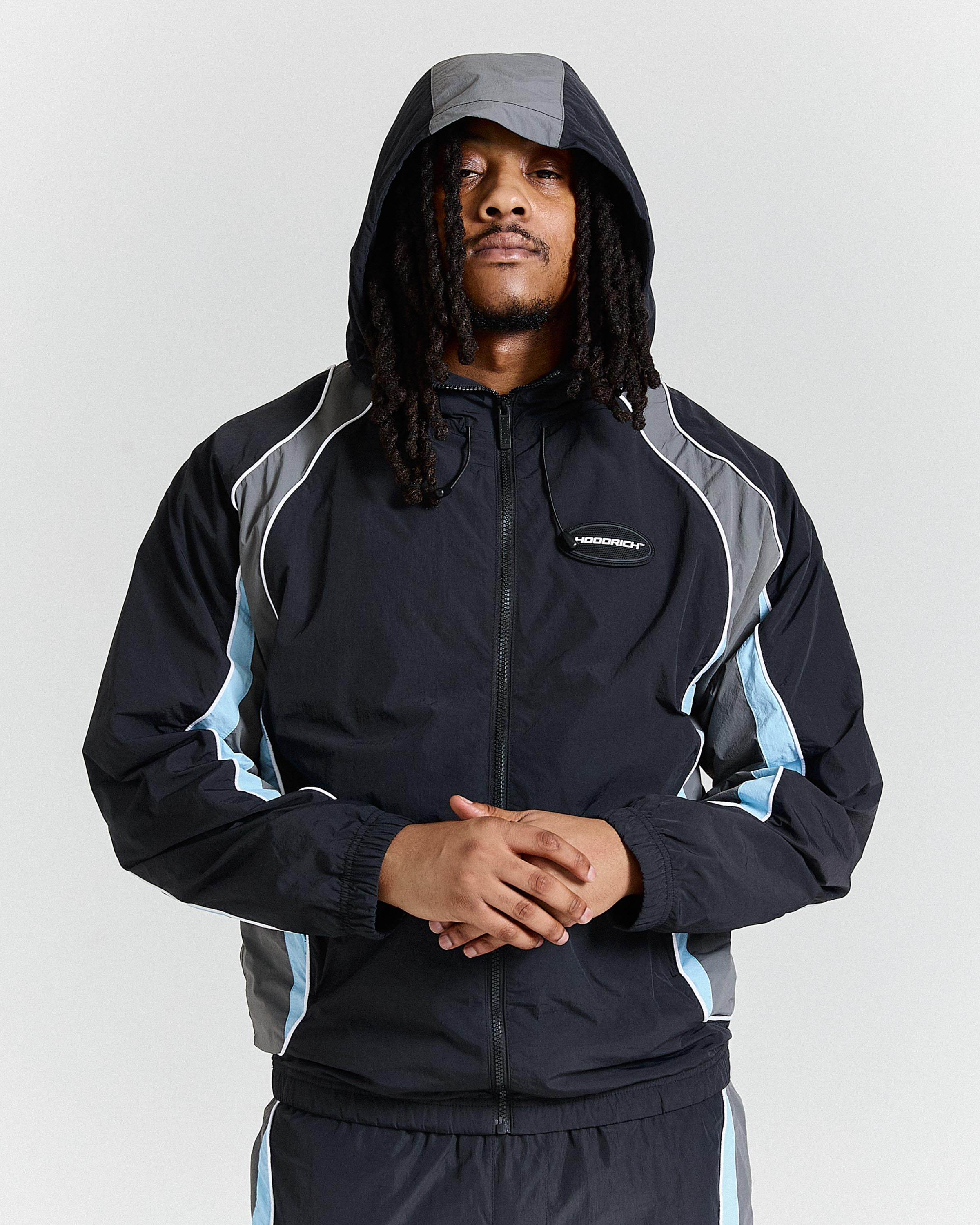 Ryder V2 Woven Jacket - Black/Grey/Blue