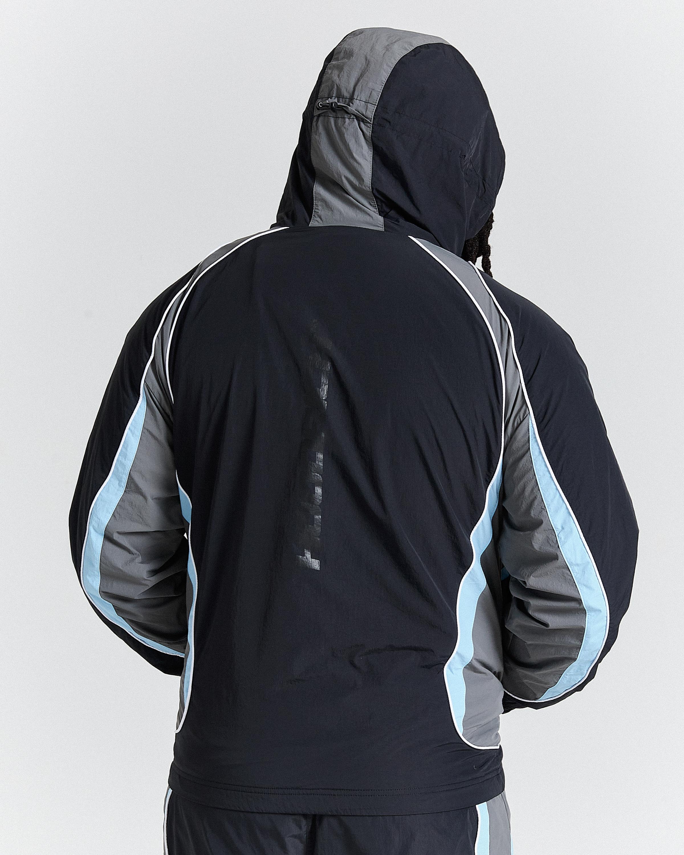 Ryder V2 Woven Jacket - Black/Grey/Blue - Image 2