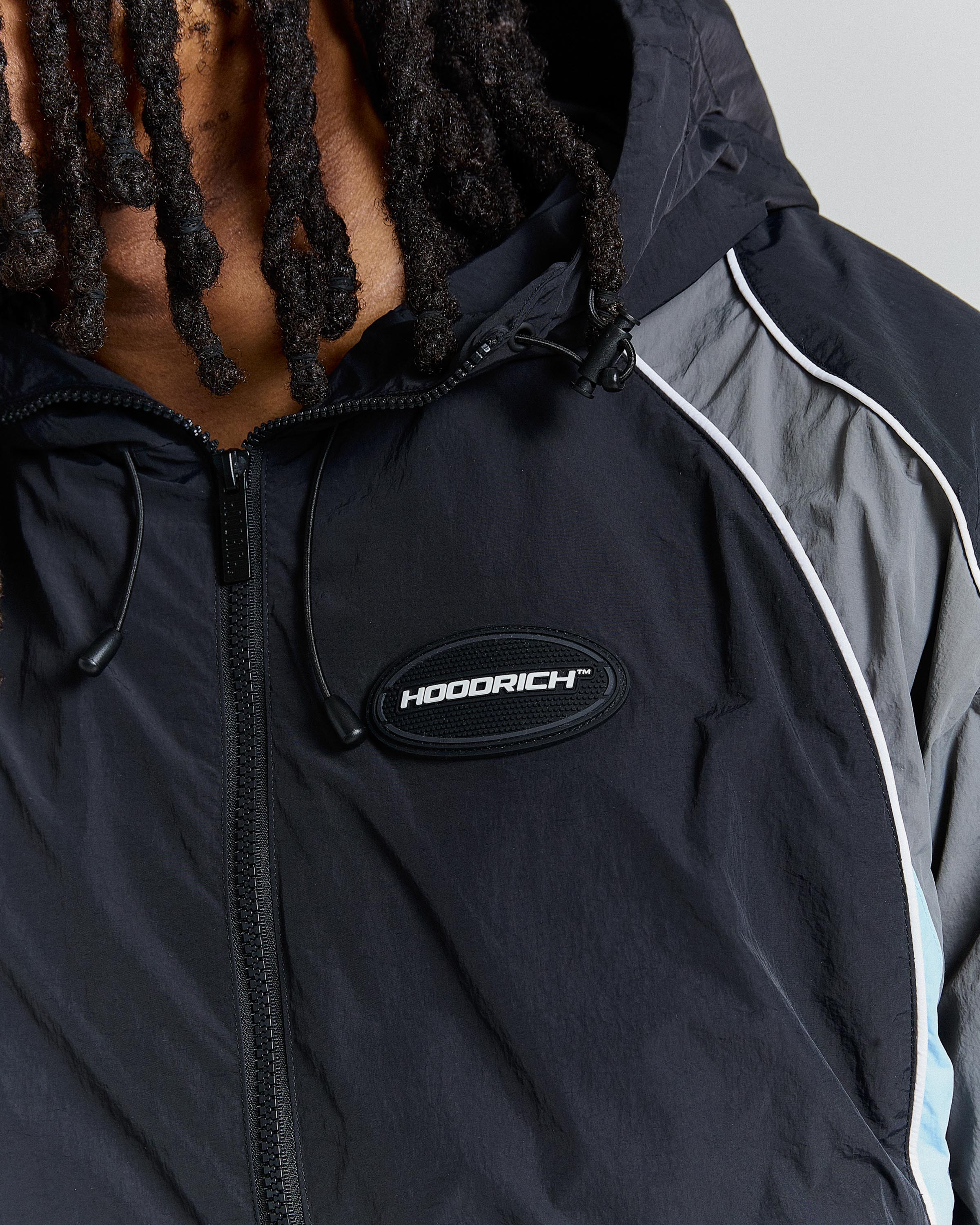 Ryder V2 Woven Jacket - Black/Grey/Blue - Image 4