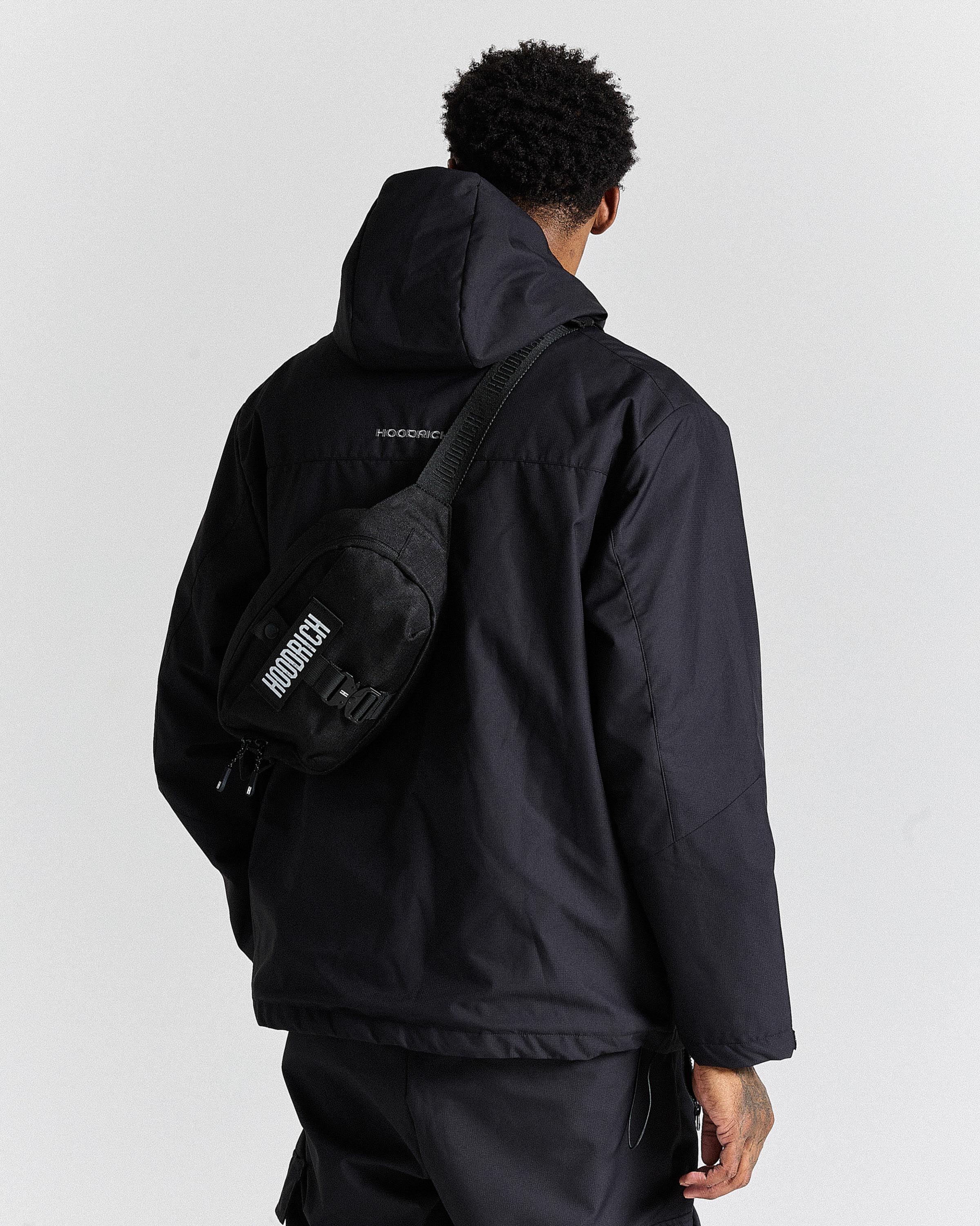 Shade Cross Body Bag - Black/Reflective - Image 4