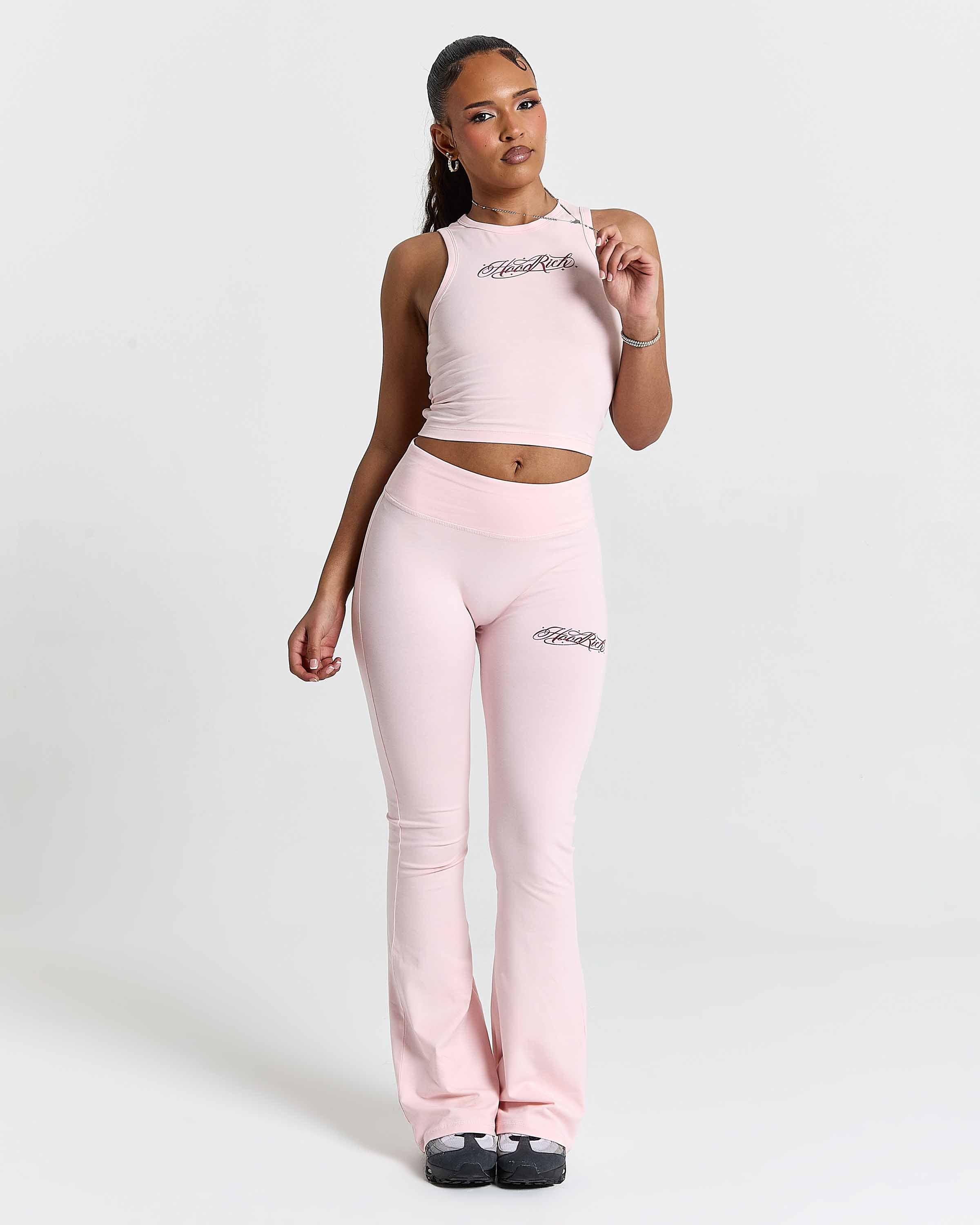 Solace Tie Back Racer Vest - Pink - Image 4