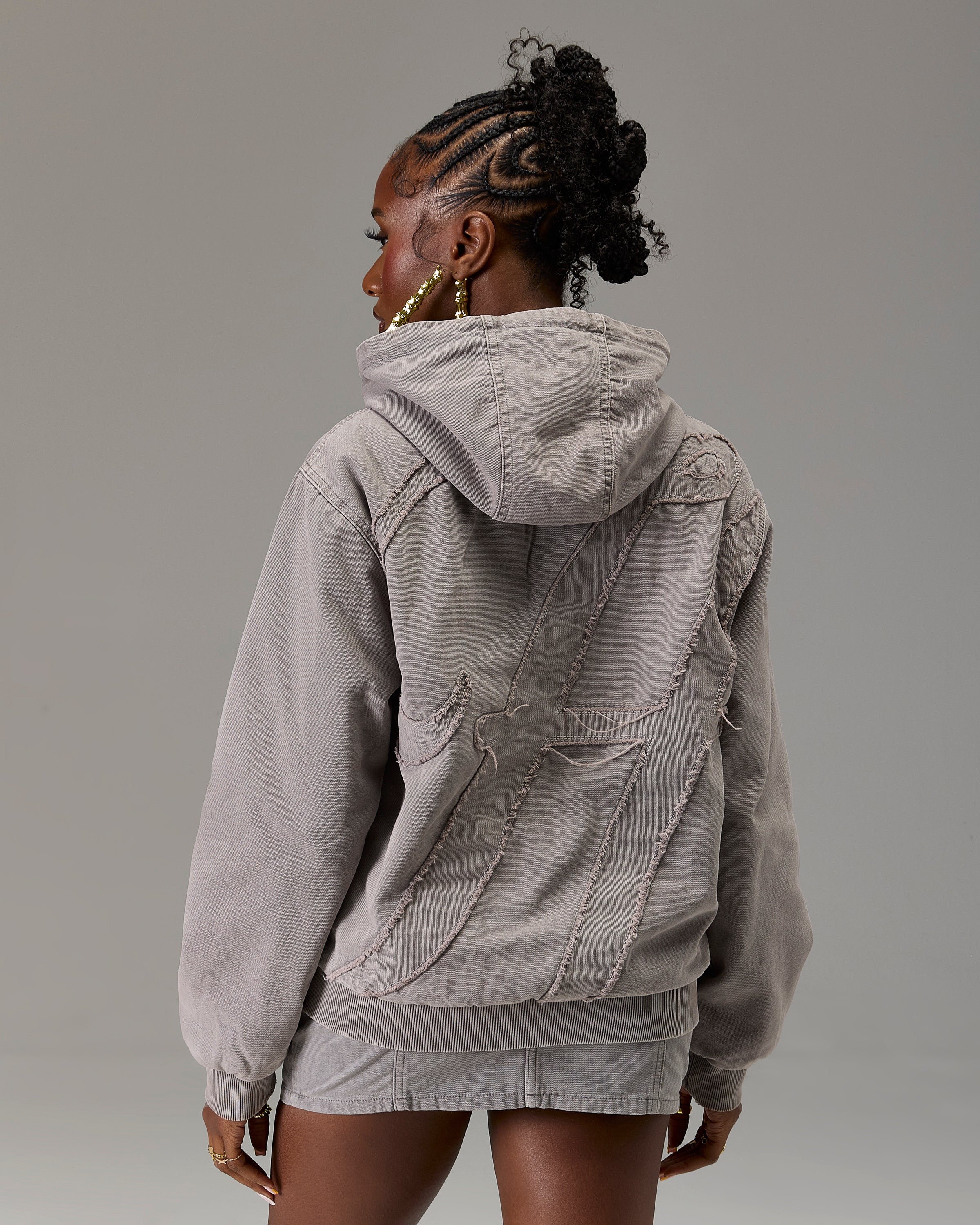The Winner's Circle Canvas Jacket - Grey - Image 15