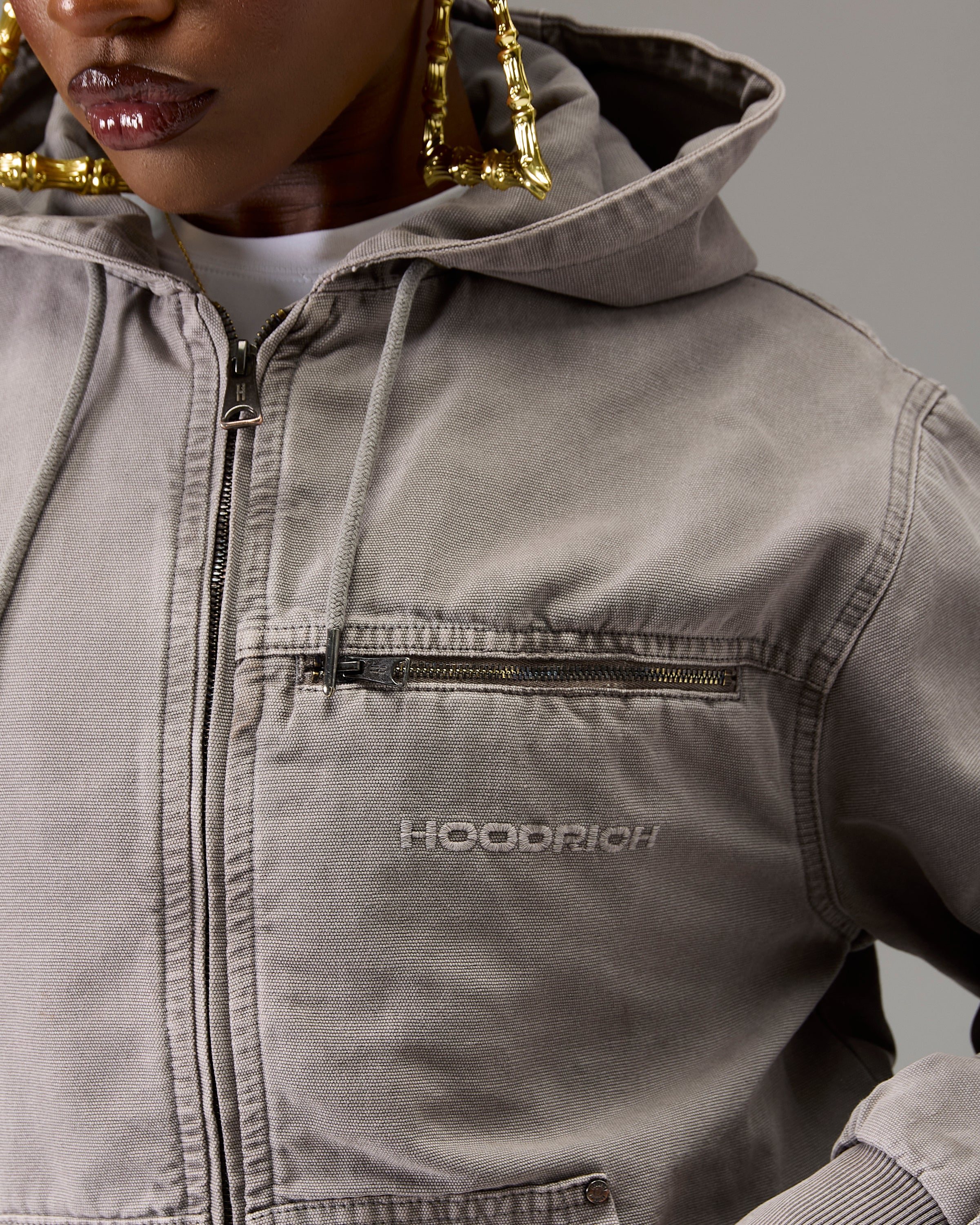 The Winner's Circle Canvas Jacket - Grey - Image 17