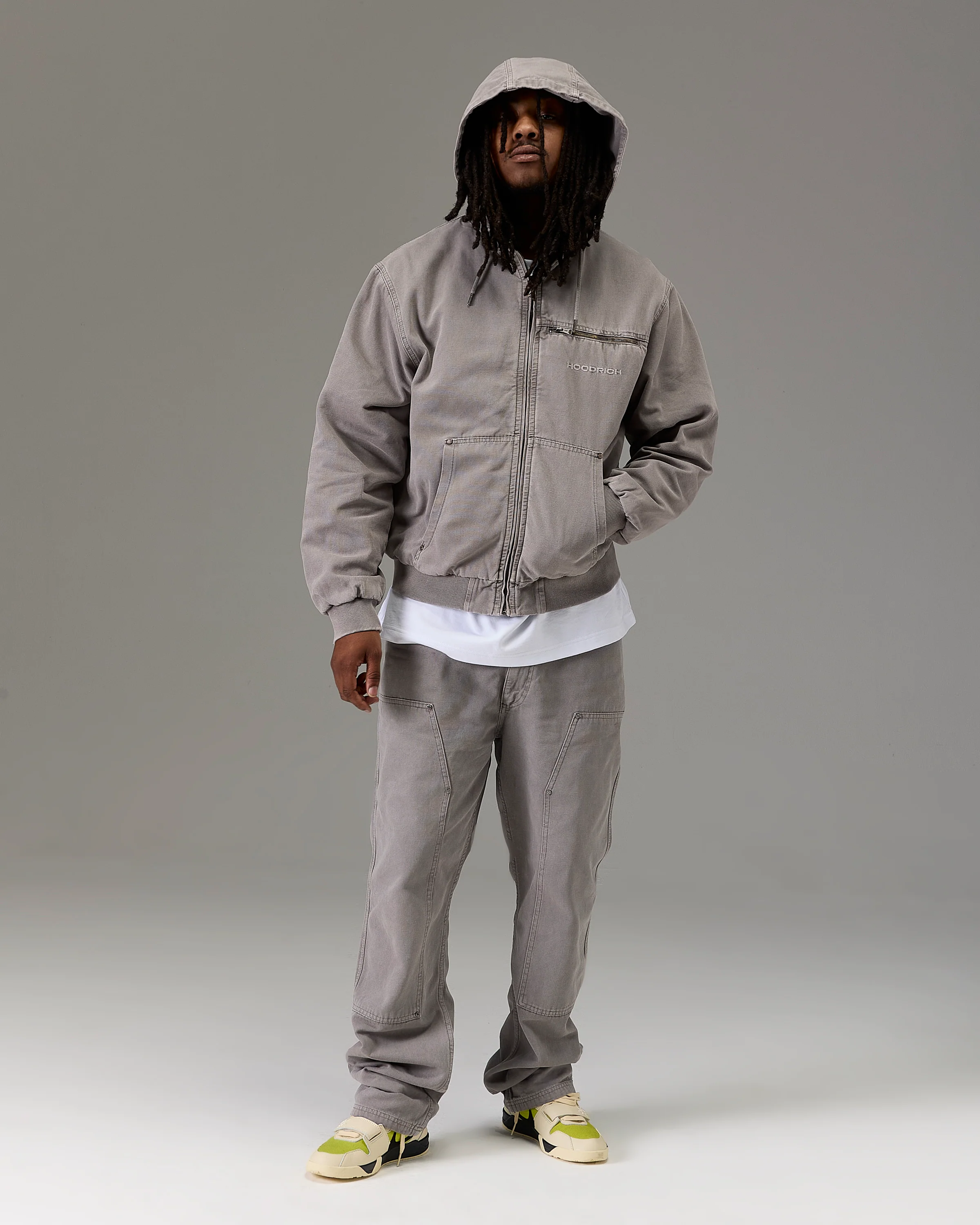 The Winner's Circle Canvas Jacket - Grey - Image 3