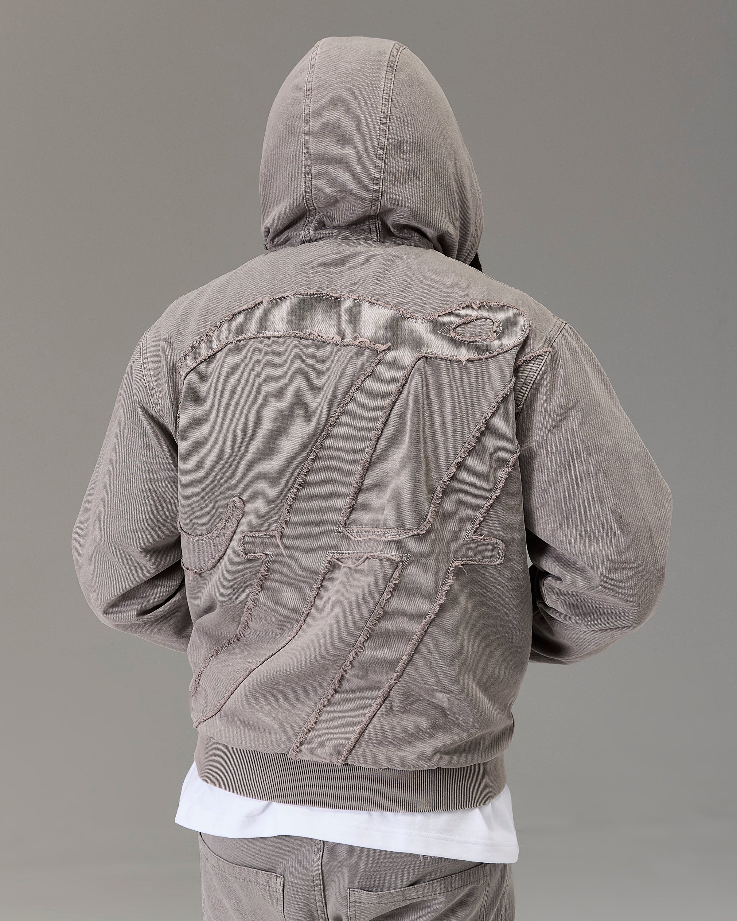 The Winner's Circle Canvas Jacket - Grey - Image 5
