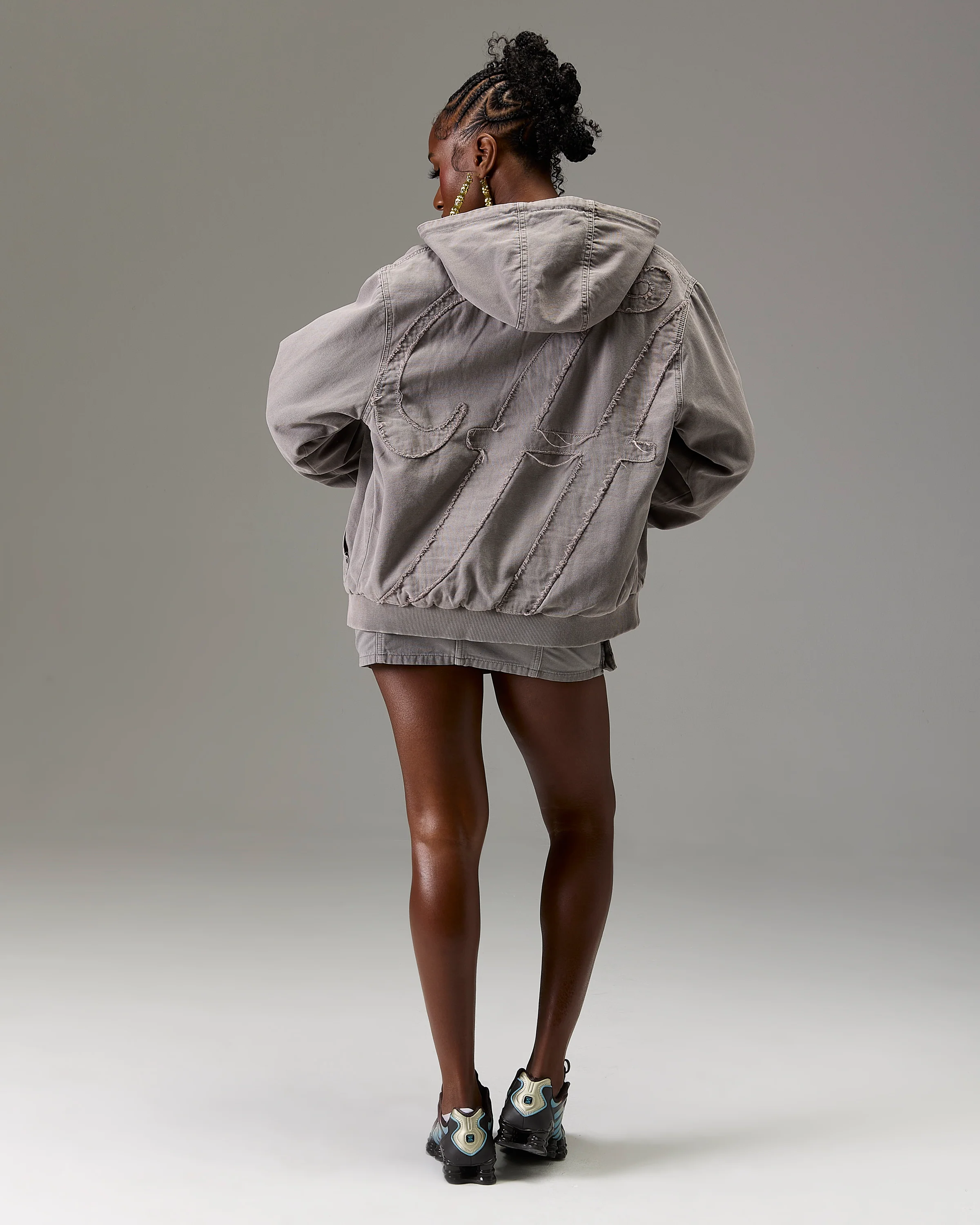 The Winner's Circle Canvas Jacket - Grey - Image 9