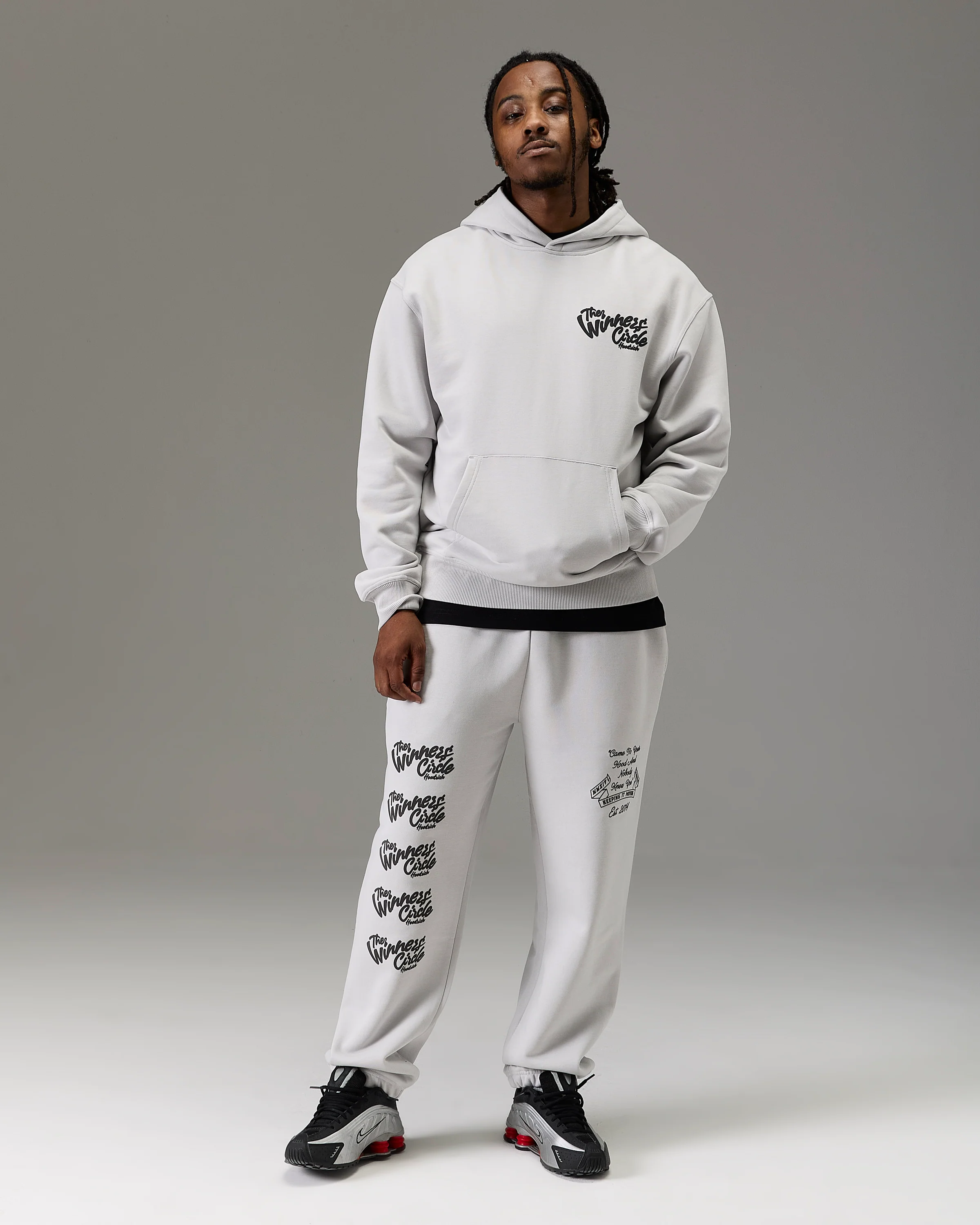 The Winner's Circle Oversized Hoodie - Grey - Image 5