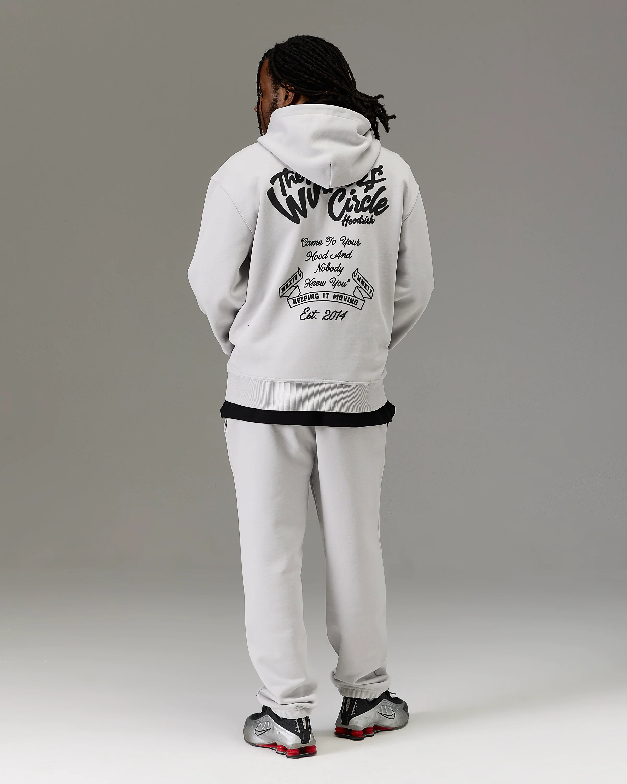 The Winner's Circle Oversized Hoodie - Grey - Image 6