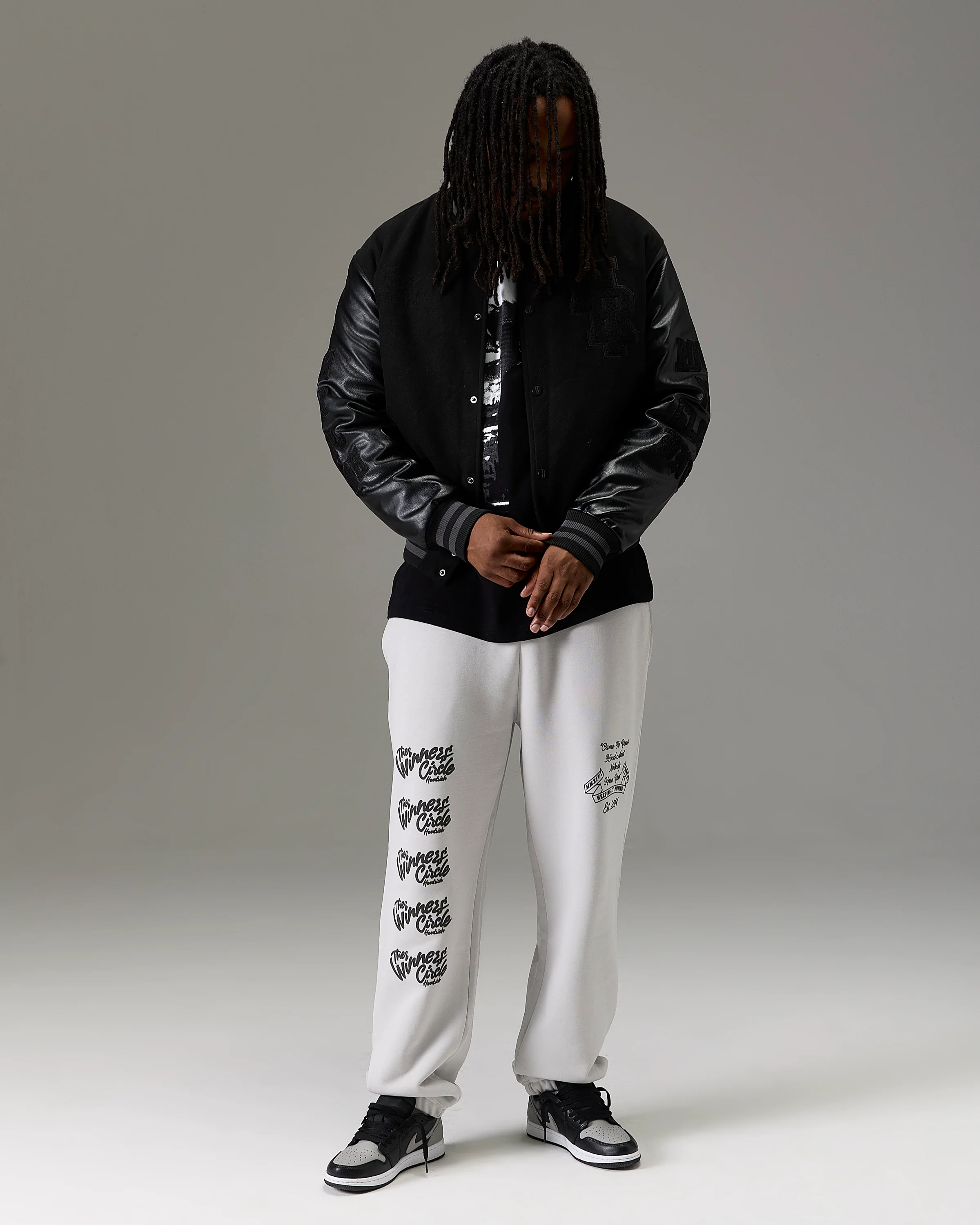 The Winner's Circle Varsity Jacket - Black - Image 12
