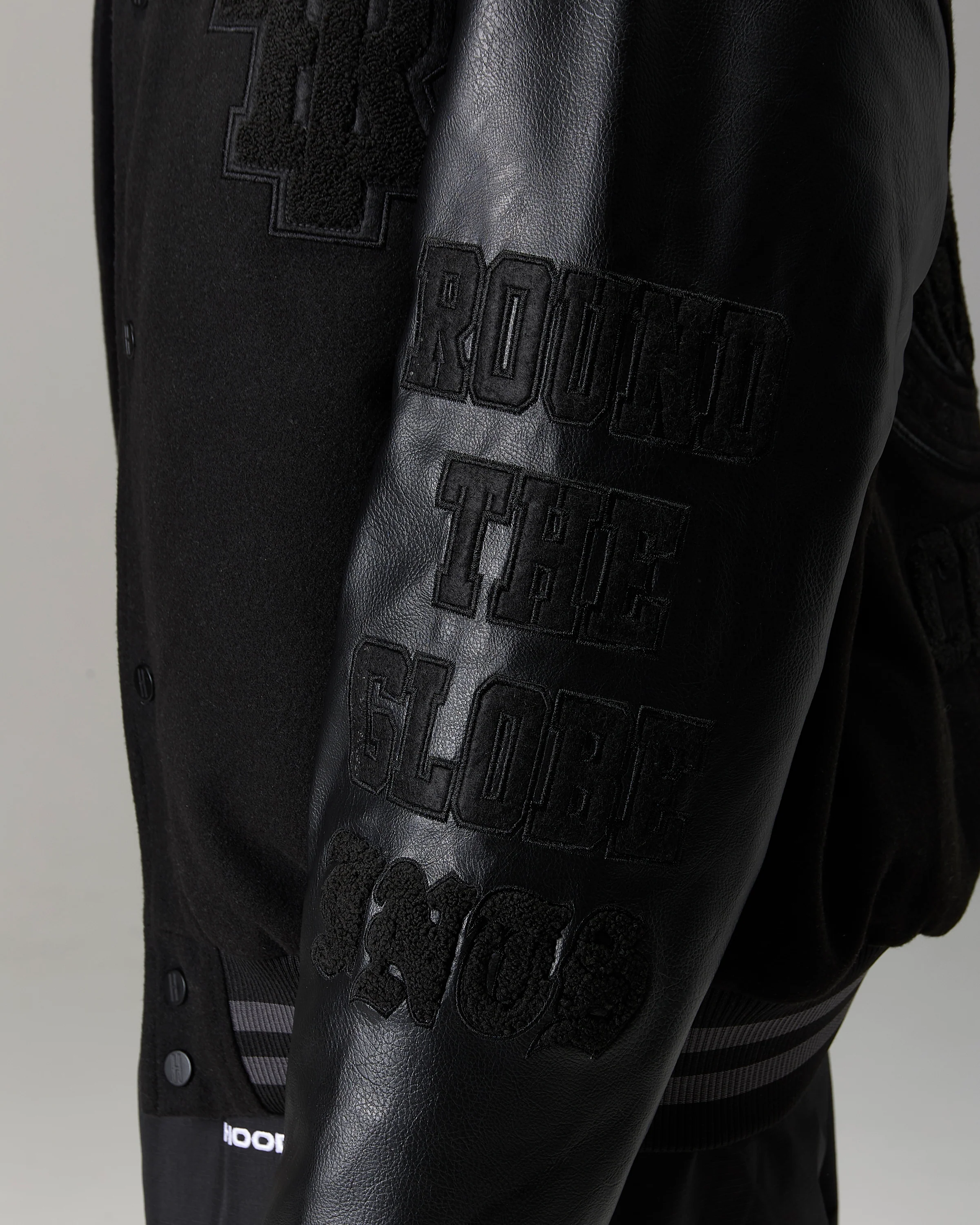 The Winner's Circle Varsity Jacket - Black - Image 19