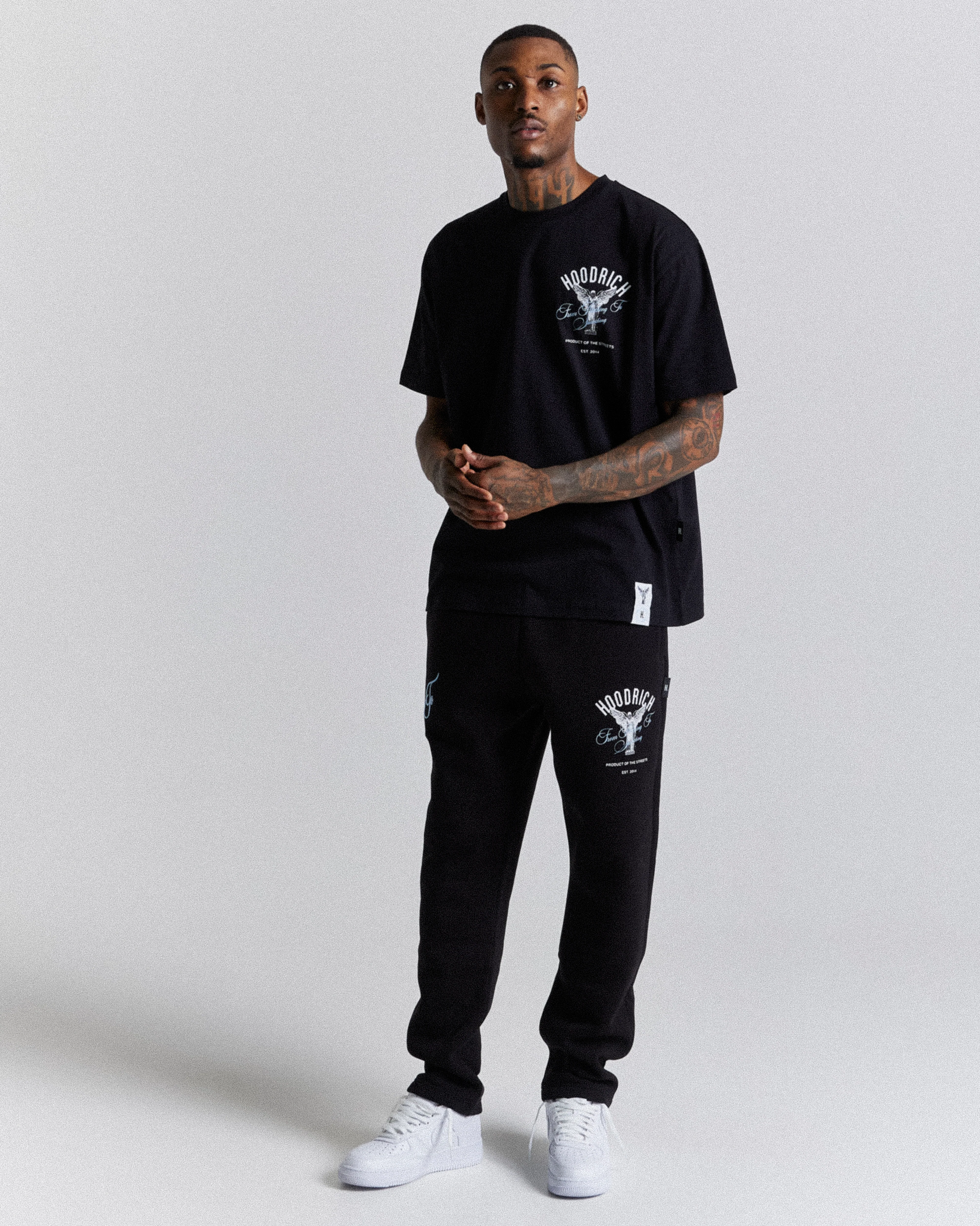 Vital T-Shirt - Black/White/Blue - Image 5