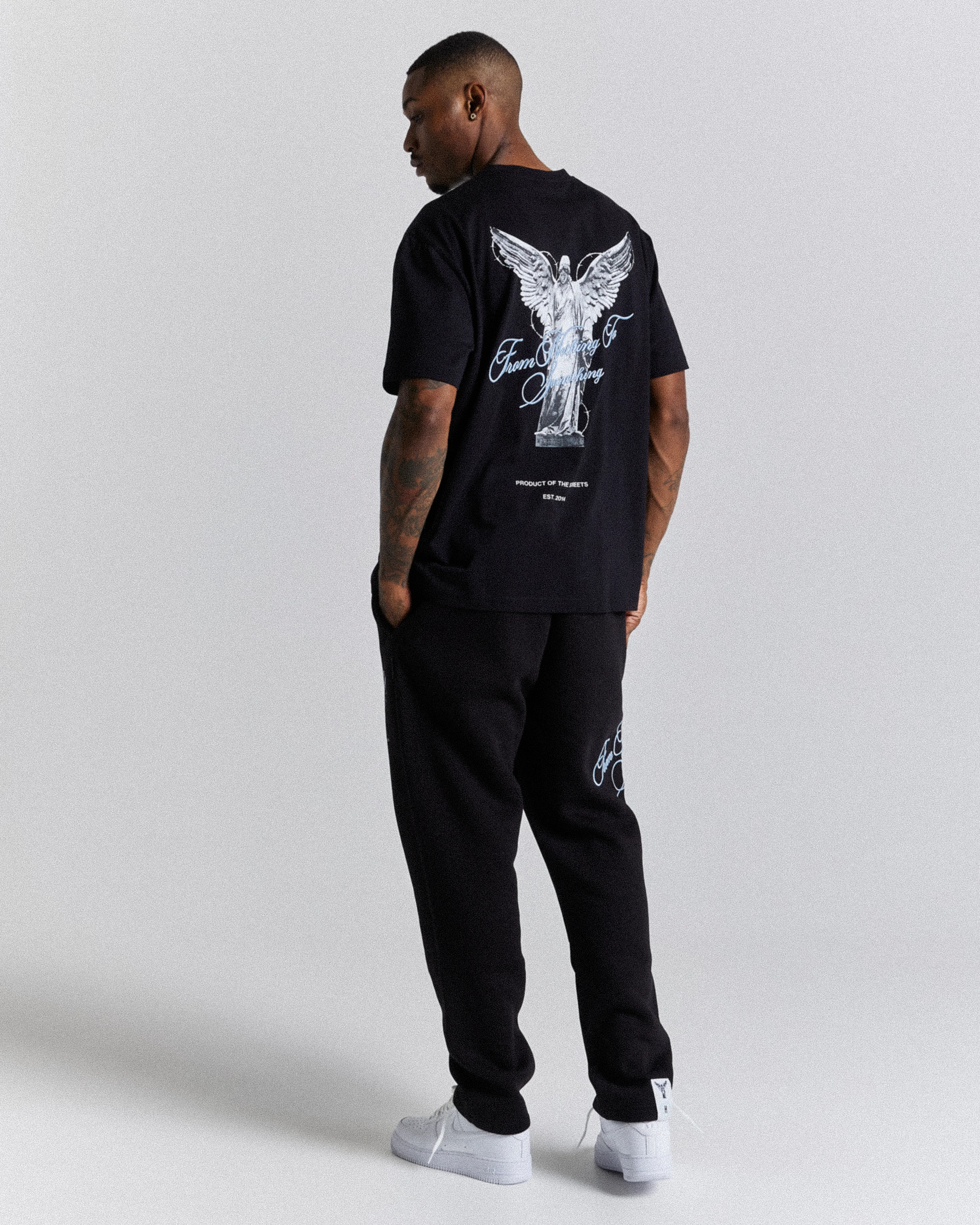 Vital T-Shirt - Black/White/Blue - Image 6