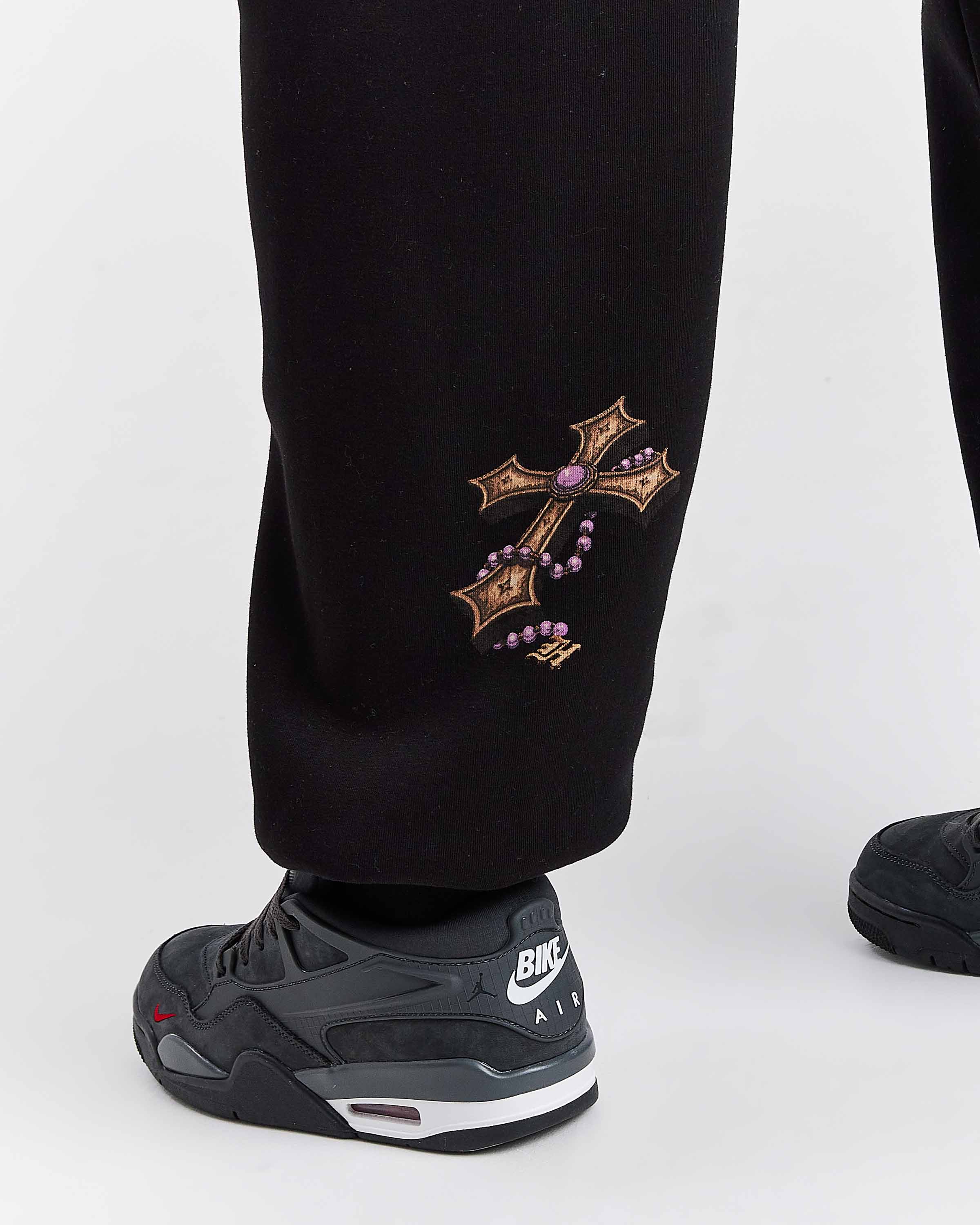 Vox Oversized Joggers - Black/Red - Image 13