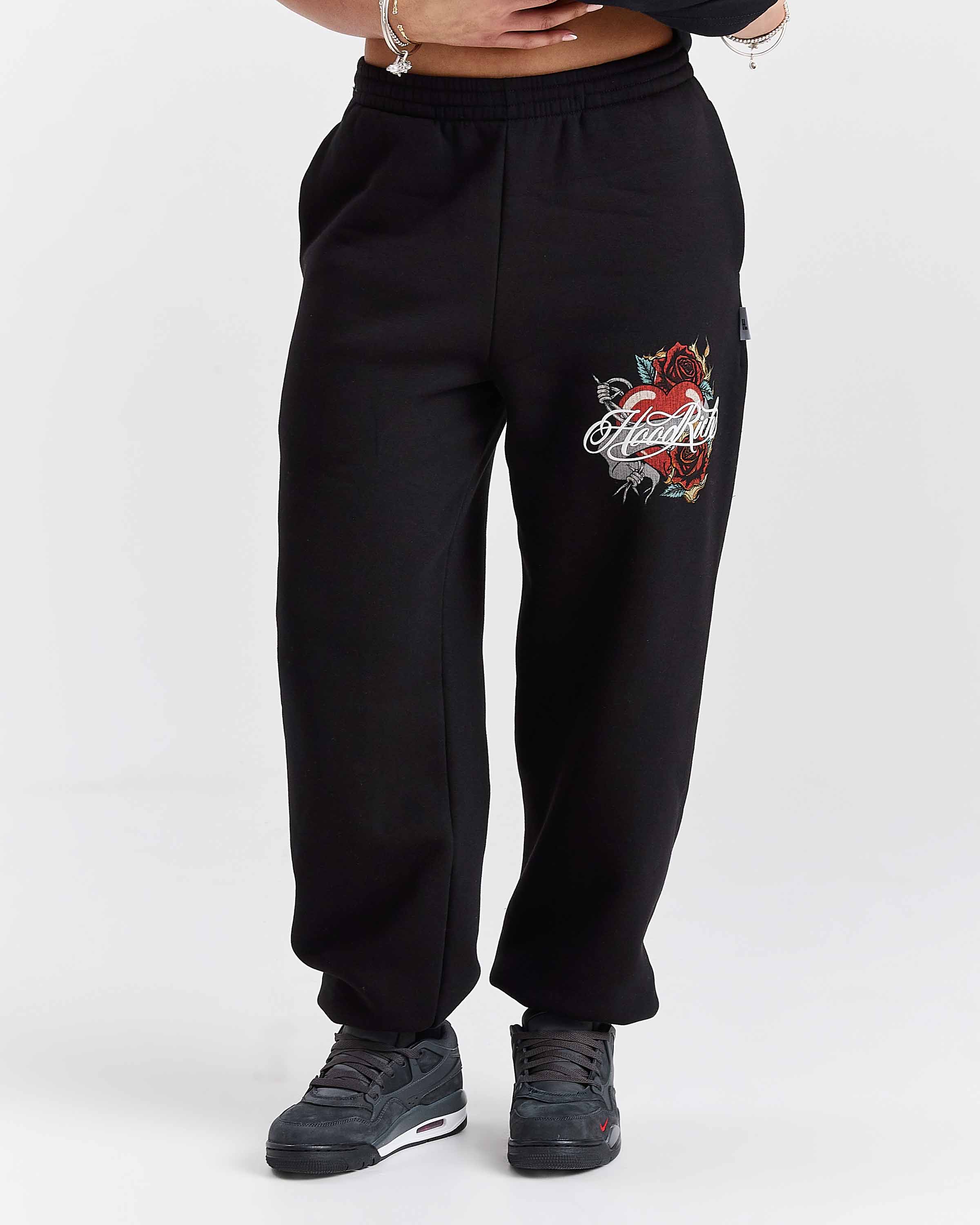 Vox Oversized T-Shirt - Black/Red - Image 6