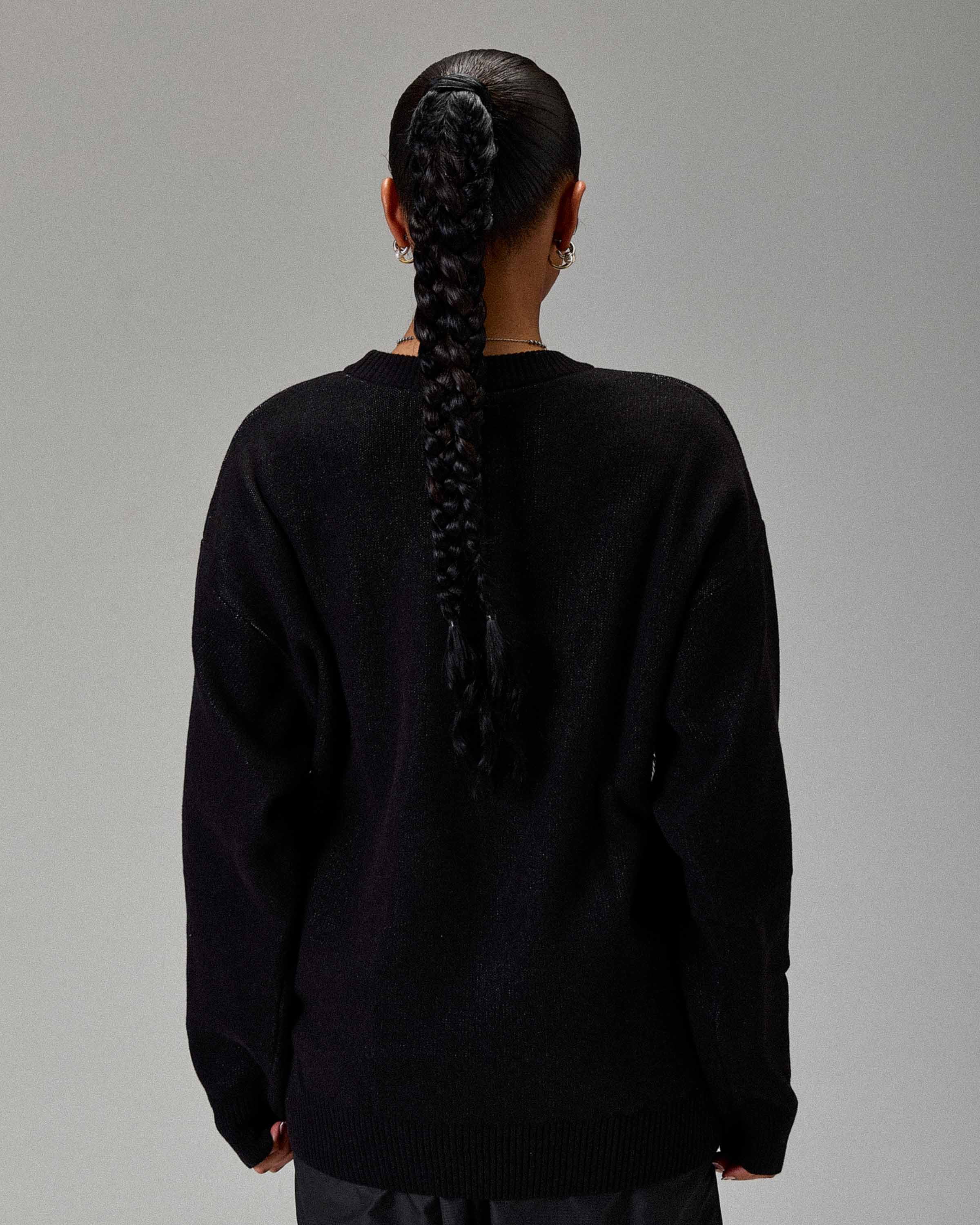 The Winner's Circle Wreckage Knitwear Sweater - Black/white - Image 7